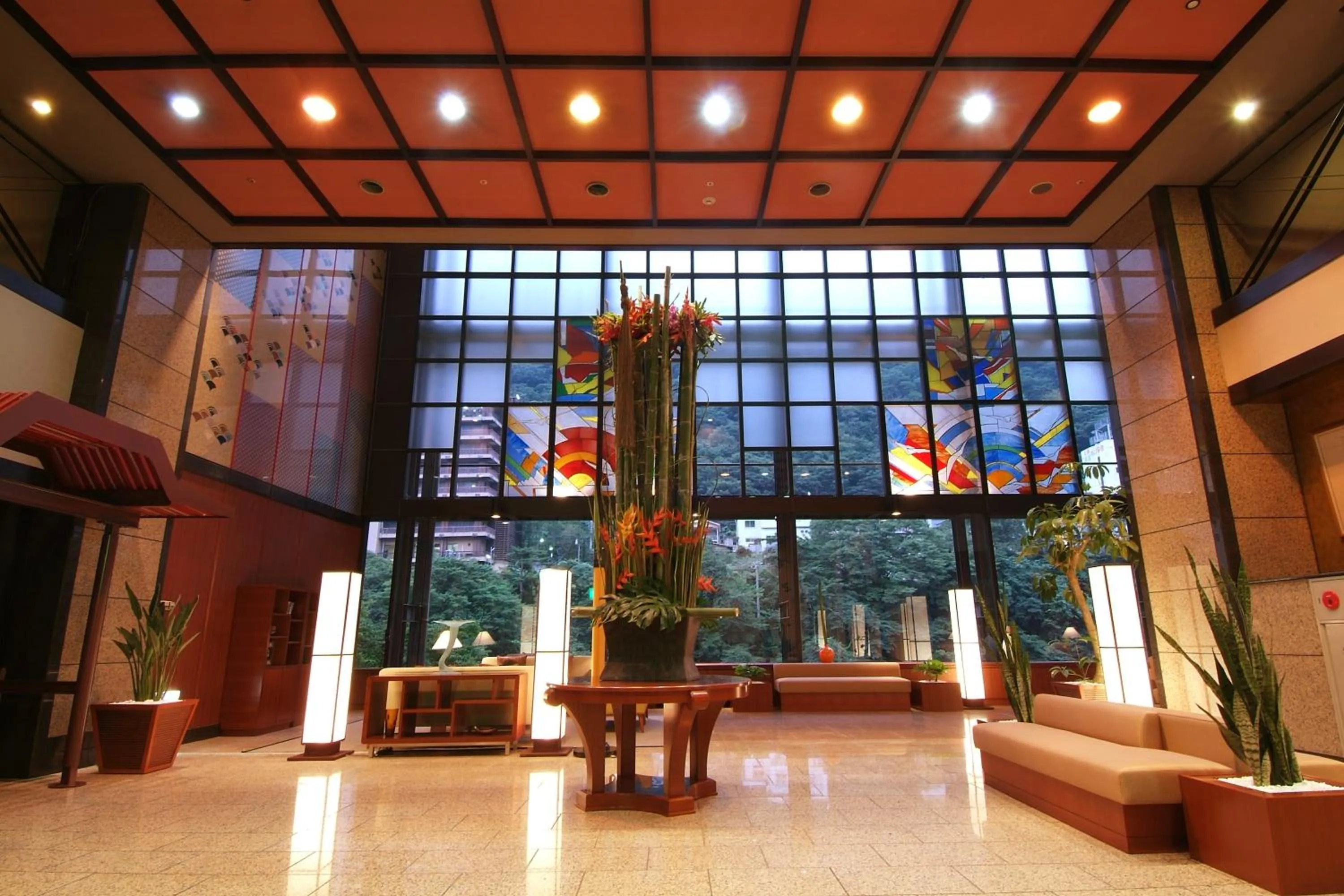 Lobby or reception in Kinugawa Plaza Hotel