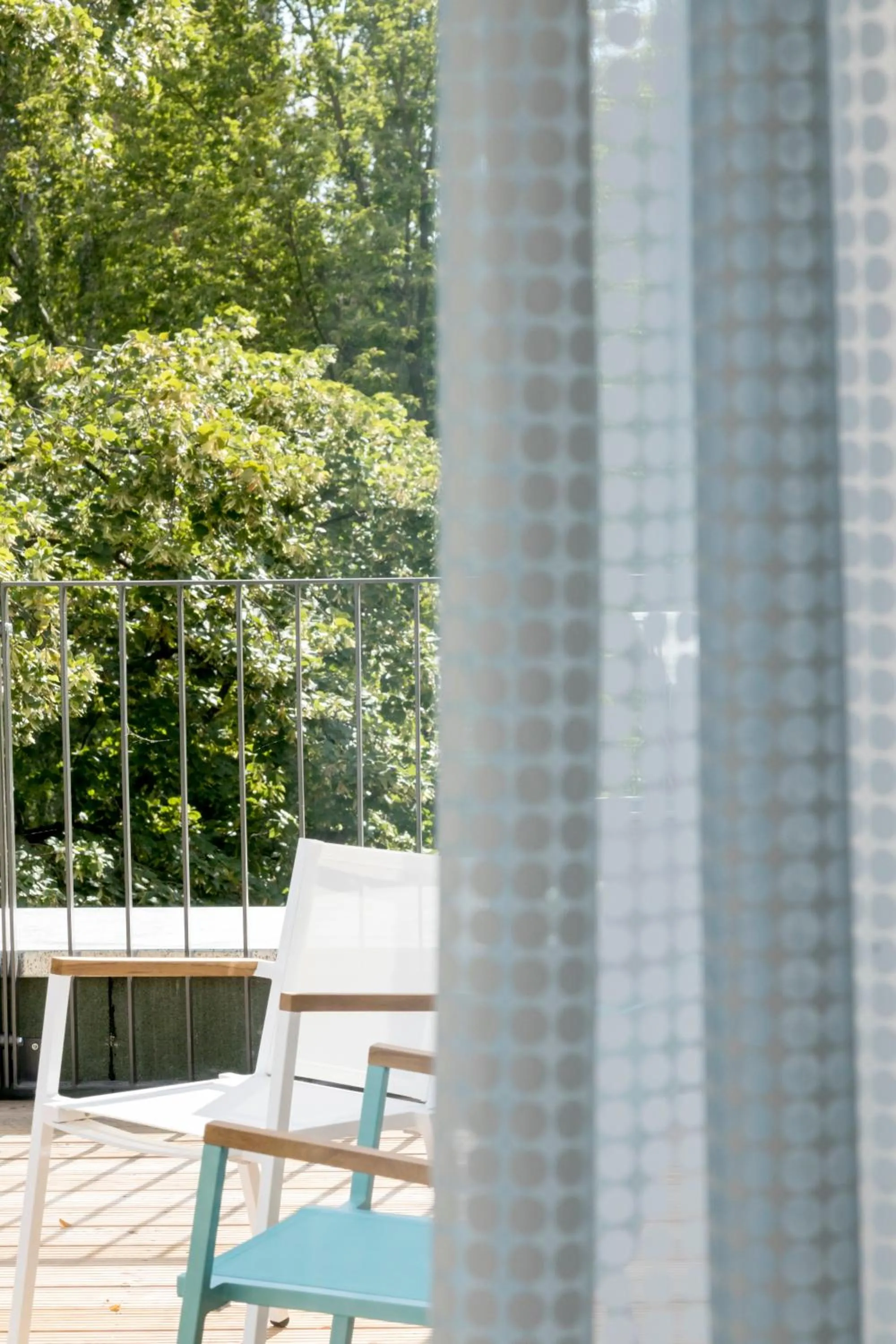 Balcony/Terrace in Park Penthouses Insel Eiswerder by Suite030