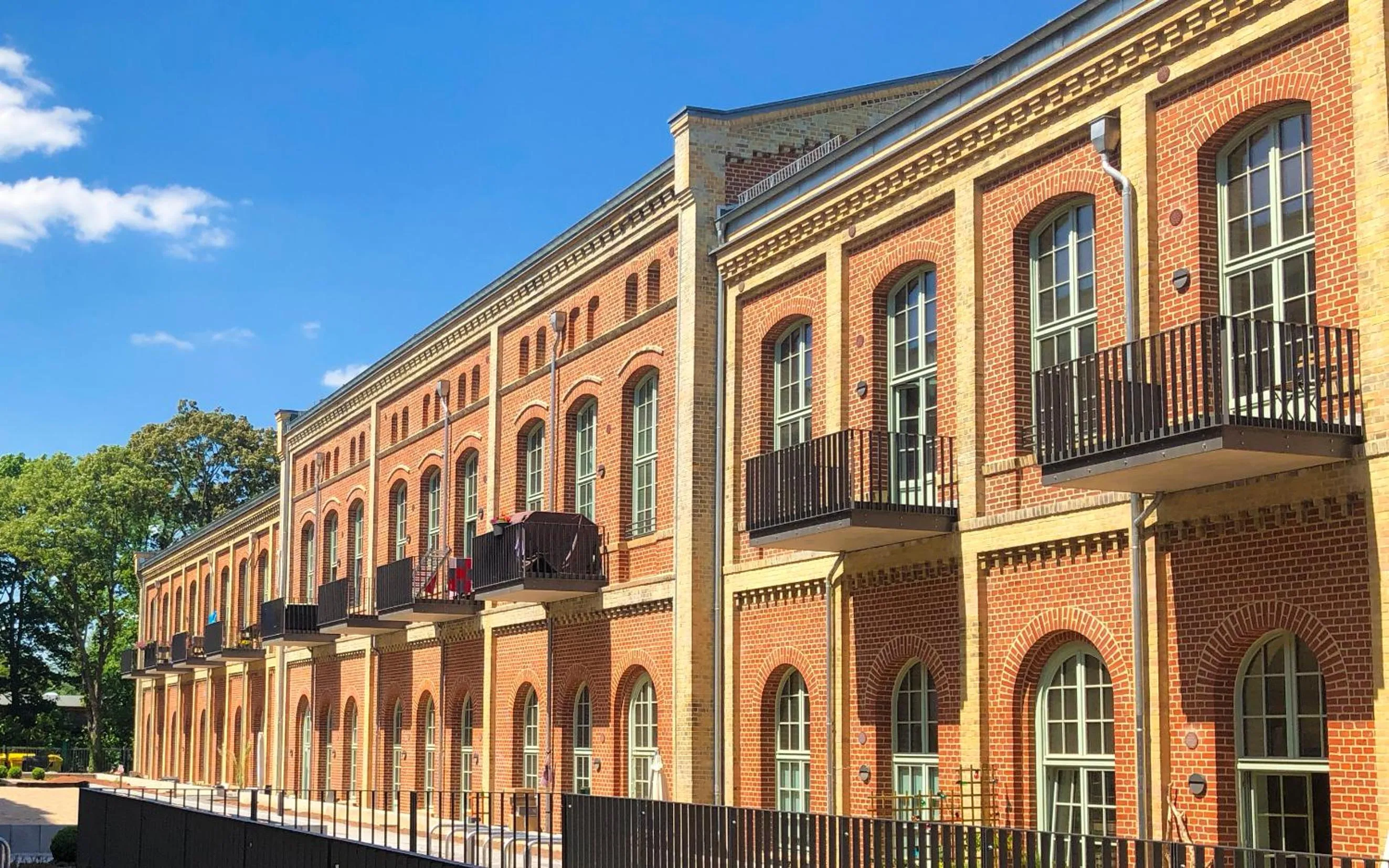 Property building in Park Penthouses Insel Eiswerder by Suite030