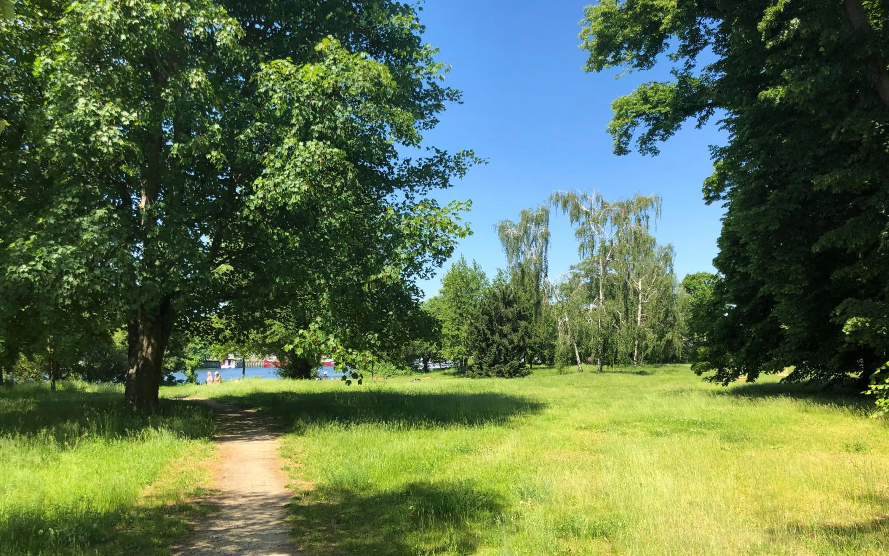 Natural landscape in Park Penthouses Insel Eiswerder by Suite030