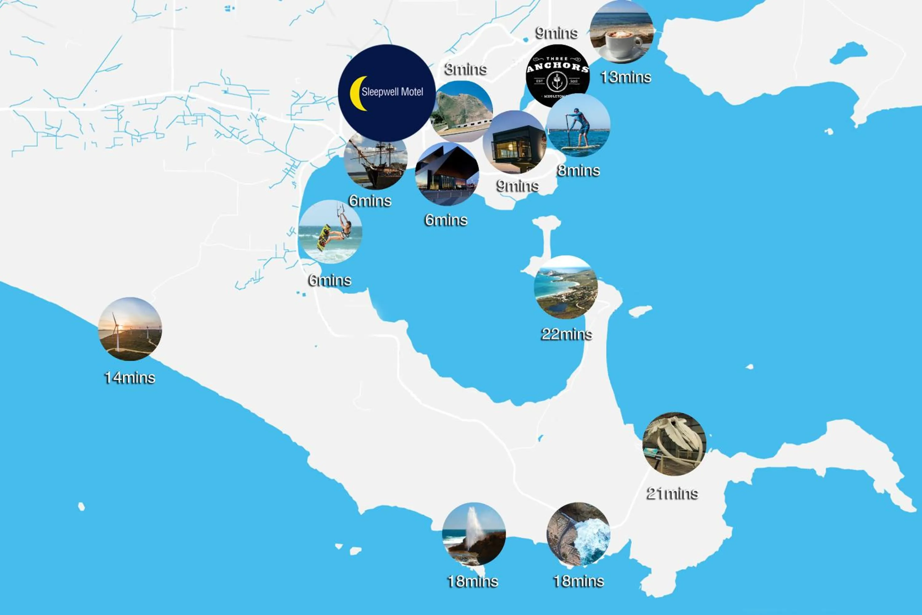 Nearby landmark in Sleepwell Motel