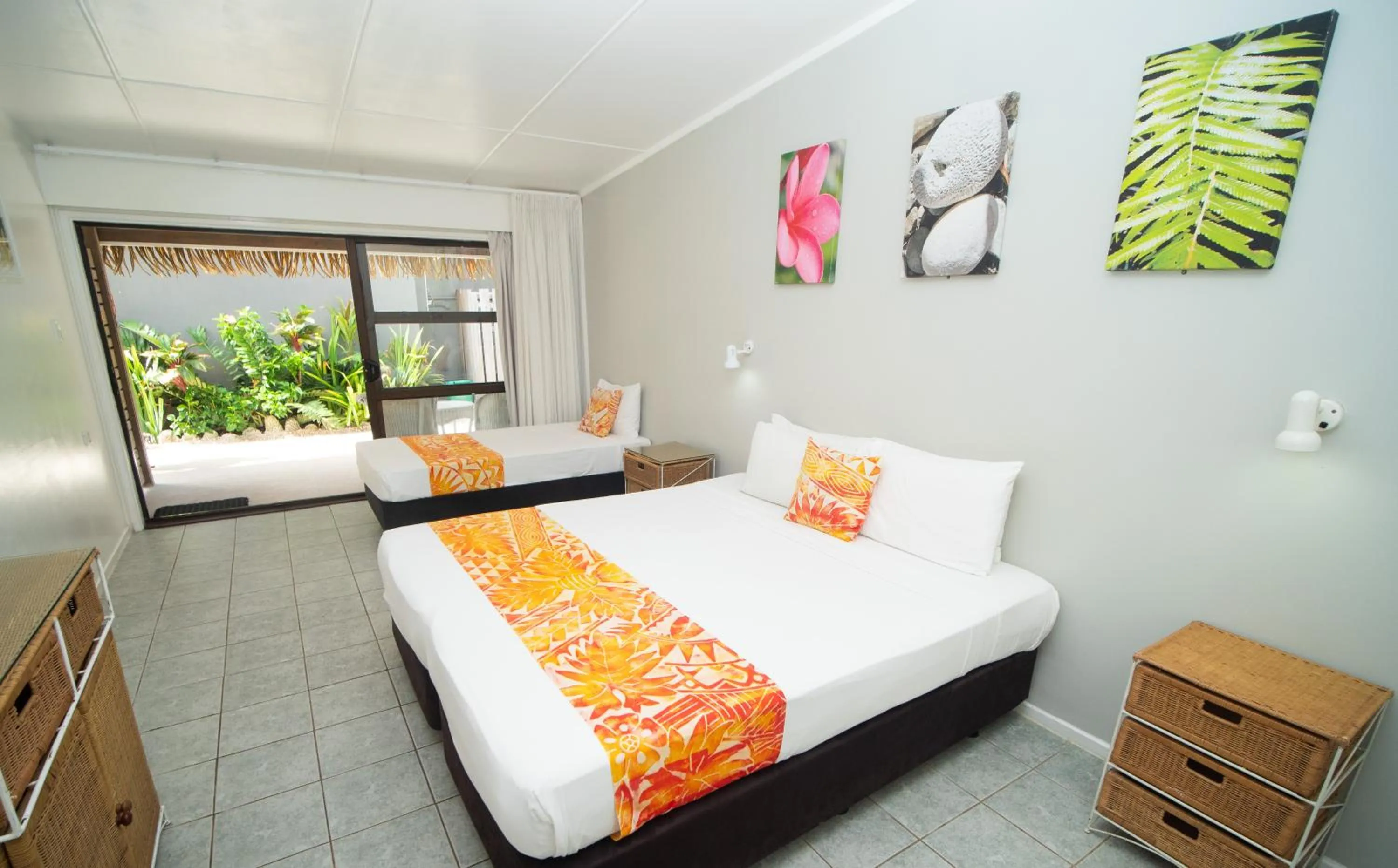 Photo of the whole room, Bed in Club Raro Resort- Adults Only