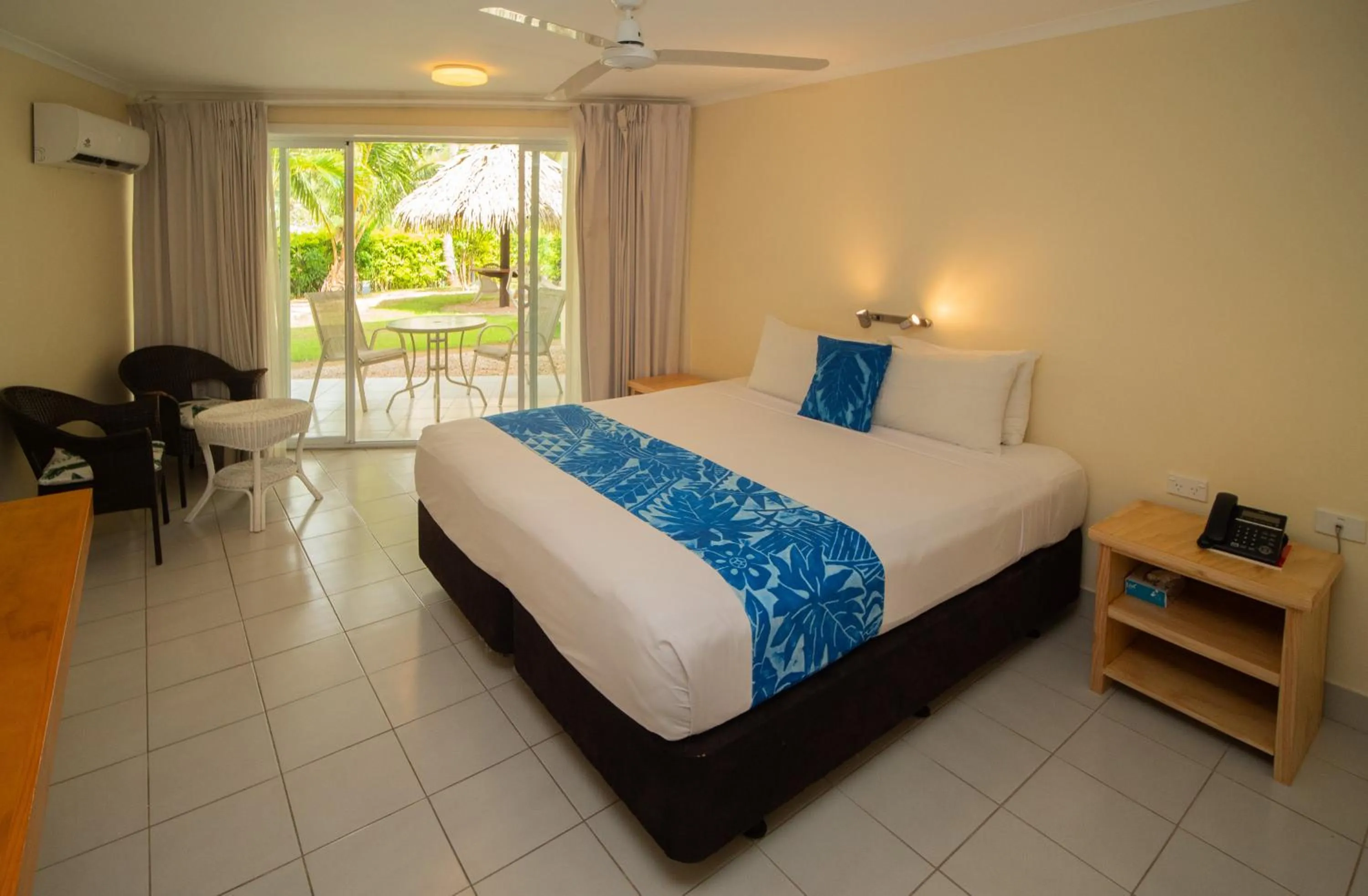 Photo of the whole room, Bed in Club Raro Resort- Adults Only