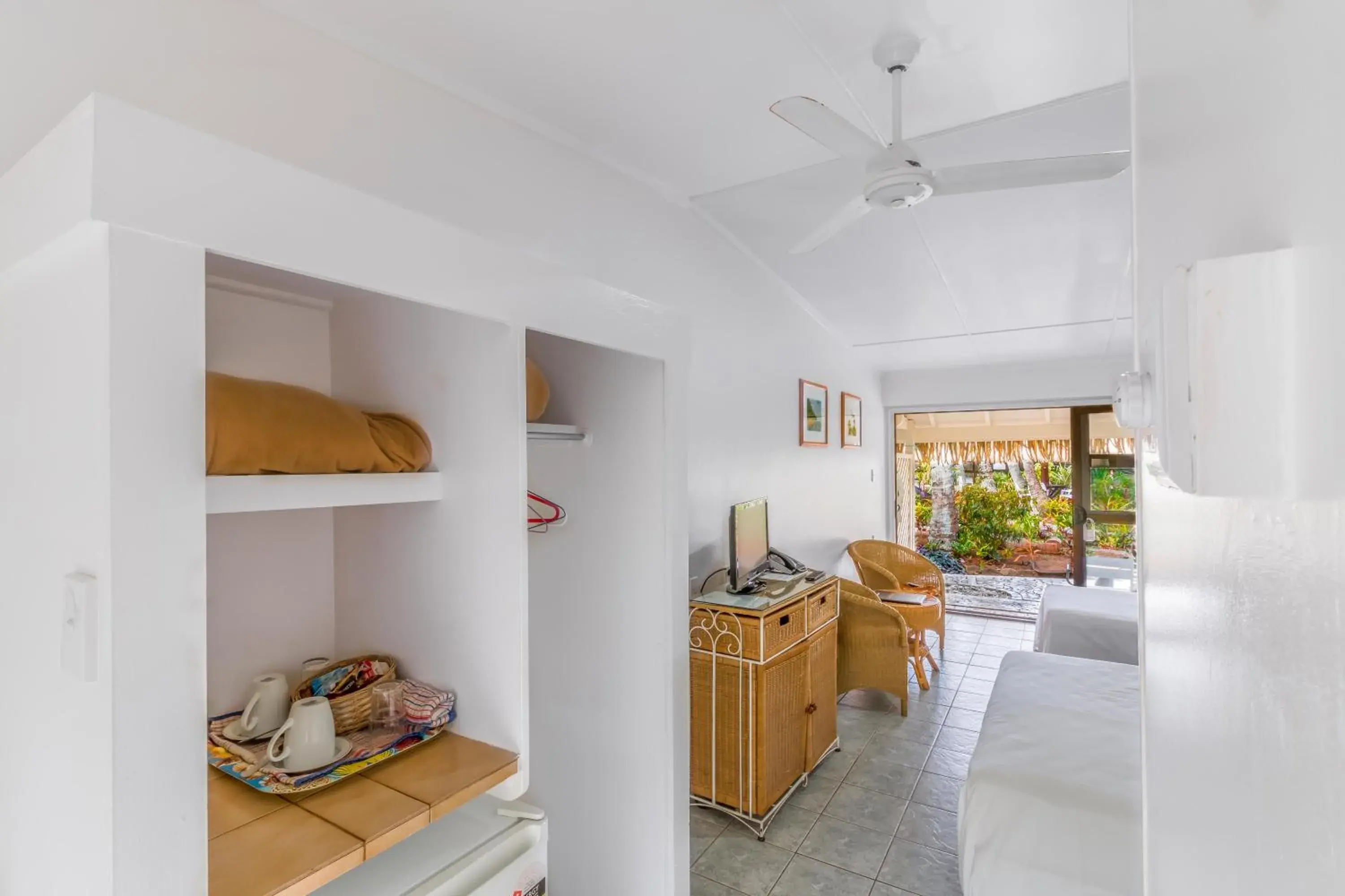 Living room, Bed in Club Raro Resort- Adults Only Living room, Bed in Club Raro Resort- Adults Only