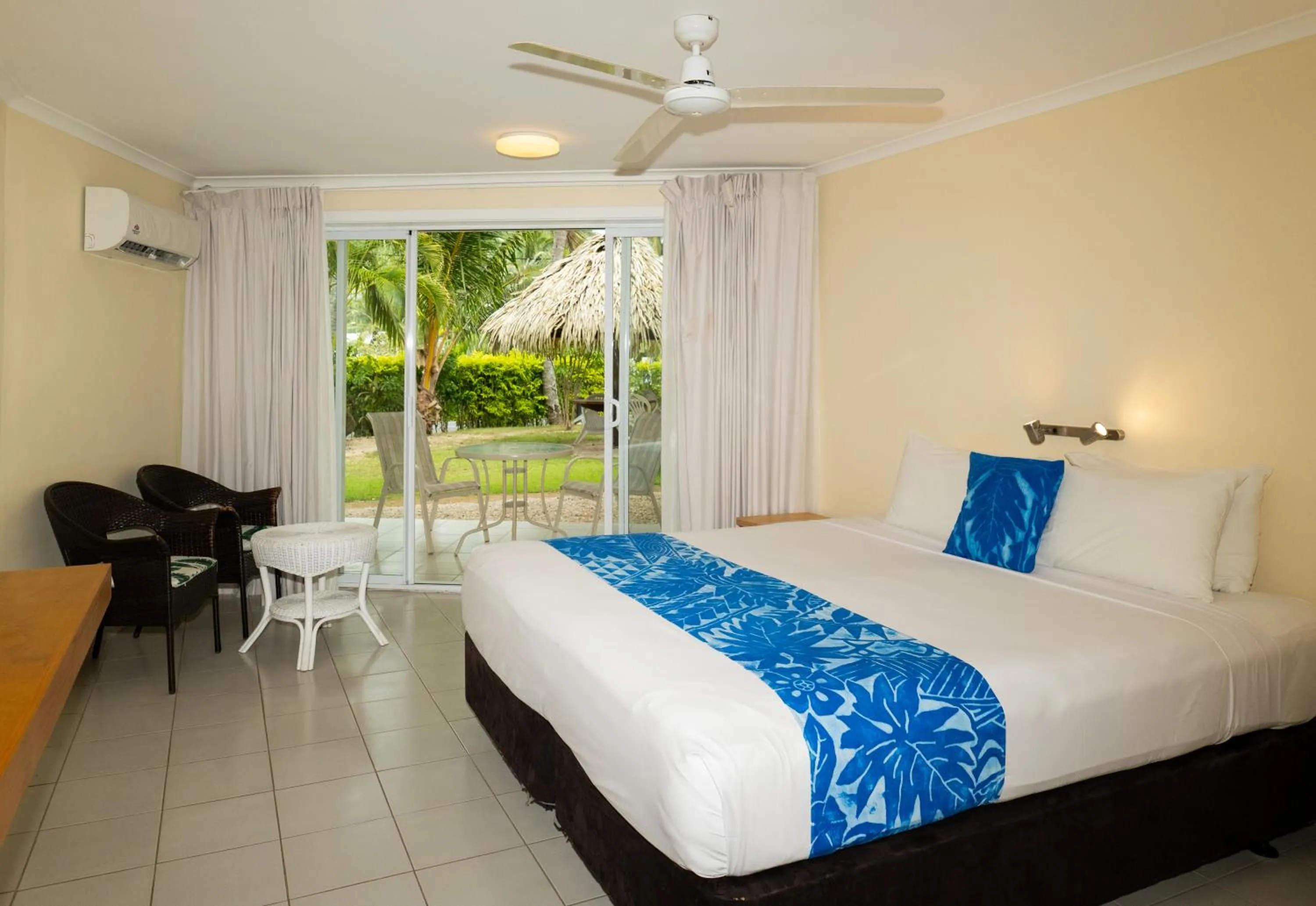 Photo of the whole room, Bed in Club Raro Resort- Adults Only