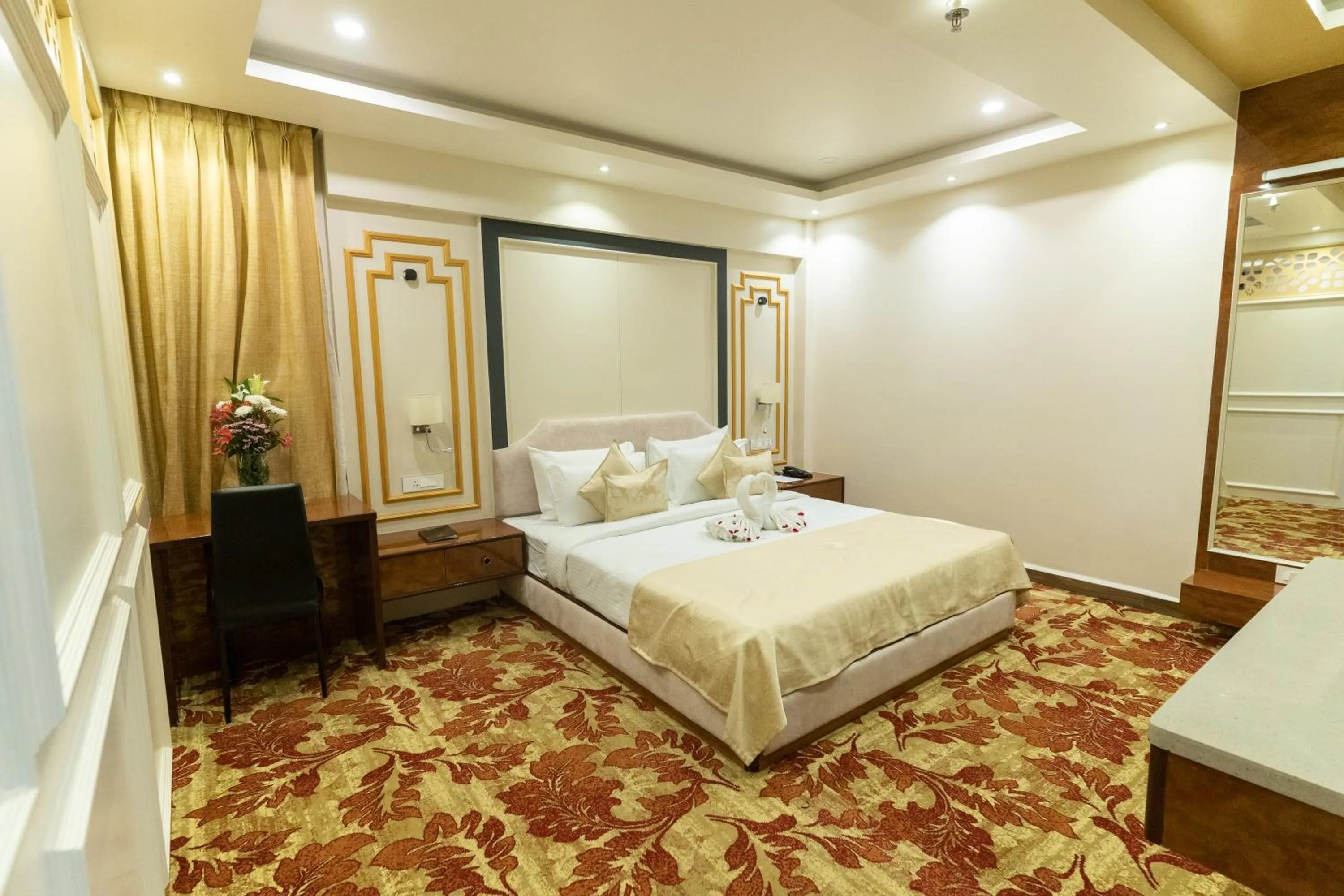 Bed in HOTEL HEIGA vns