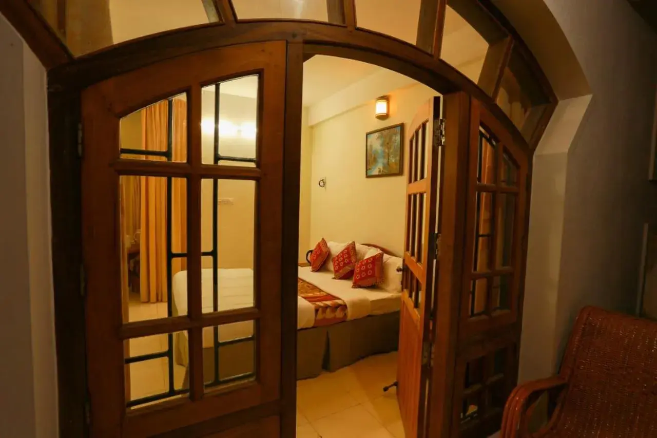 Bed in The Sanctum Spring Beach Resort Bed in The Sanctum Spring Beach Resort