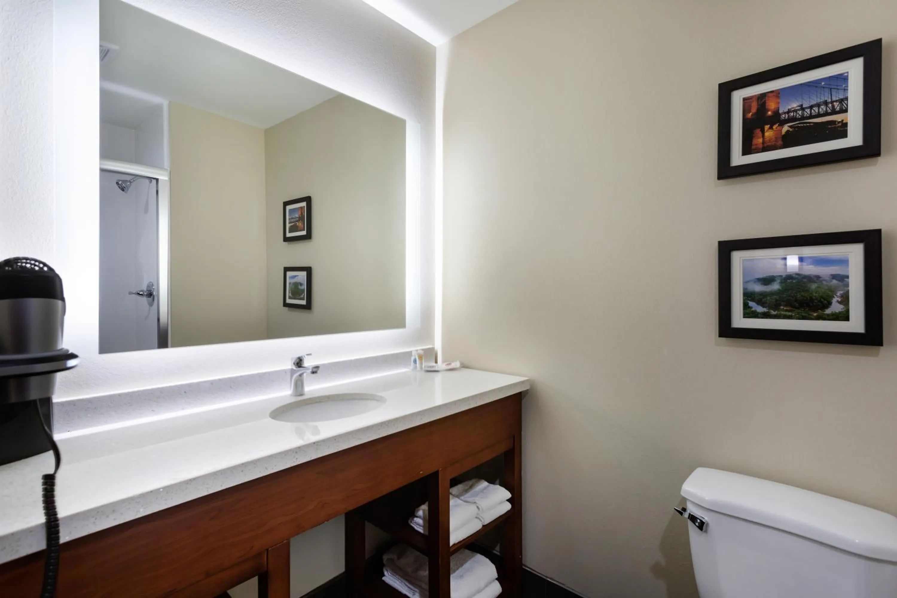 Bathroom in Comfort Suites Bowling Green Southeast