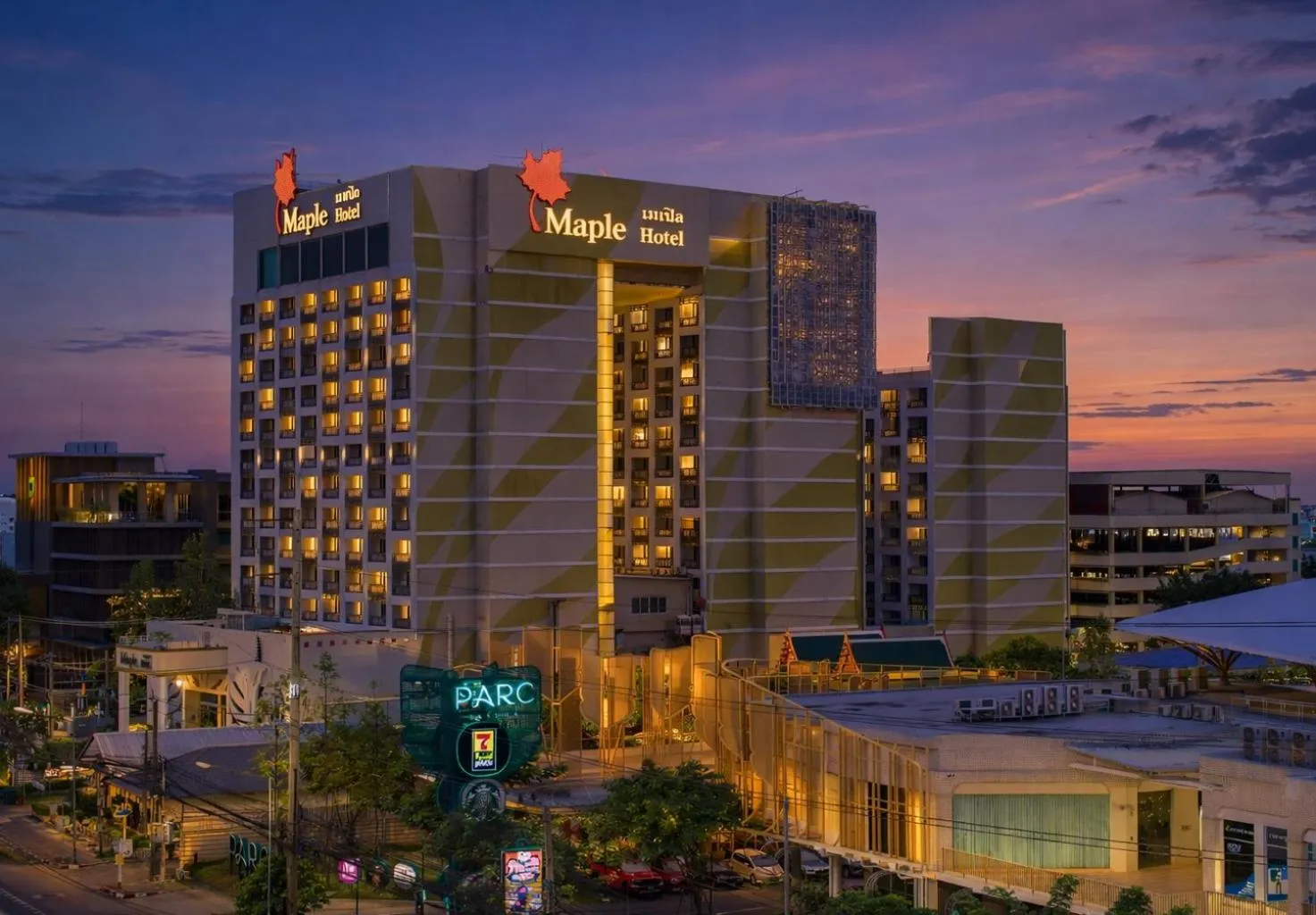 Property building in Maple Hotel