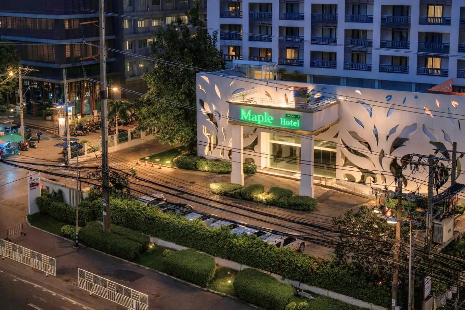 Bird's eye view in Maple Hotel Bird's eye view in Maple Hotel