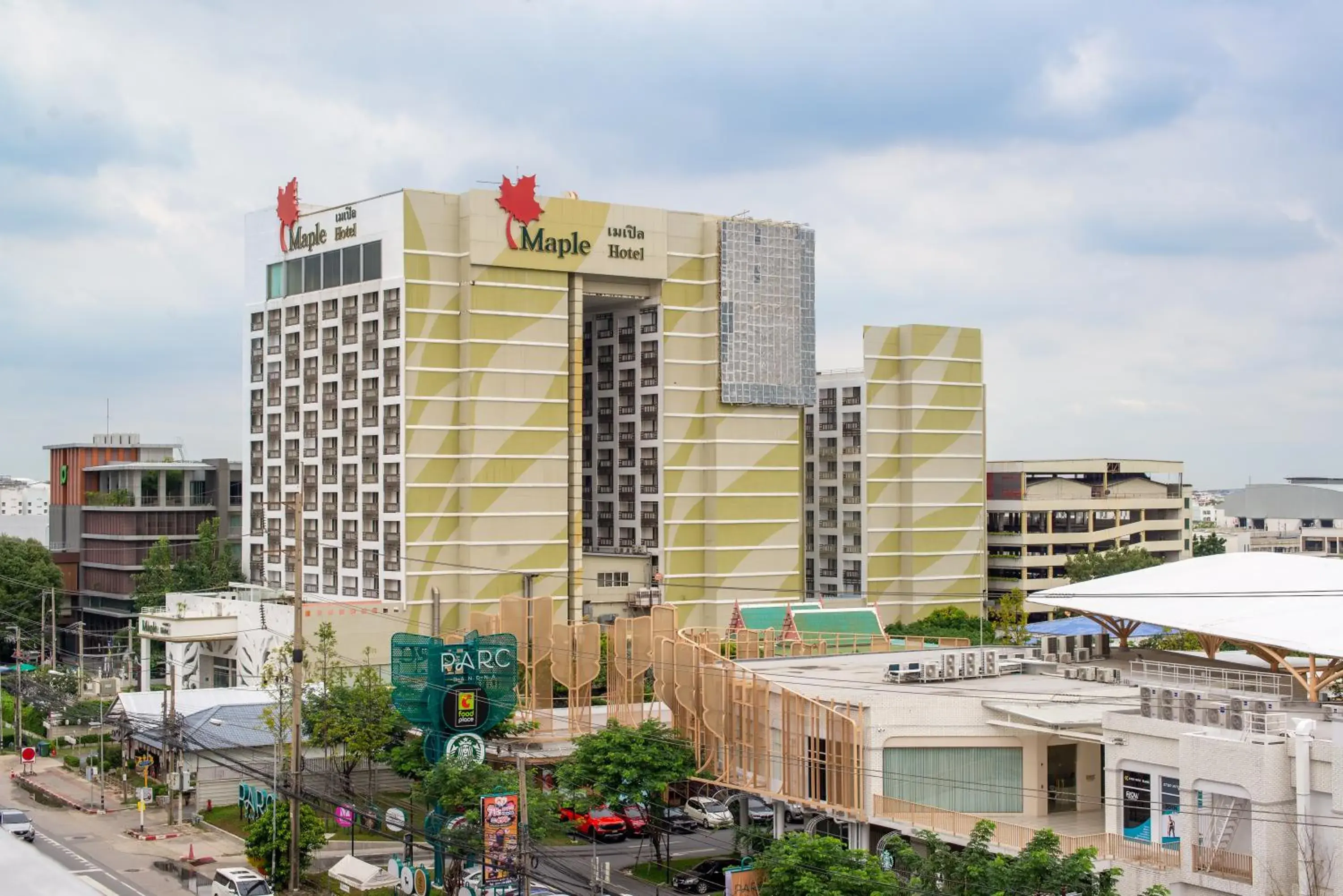 Bird's eye view in Maple Hotel Bird's eye view in Maple Hotel