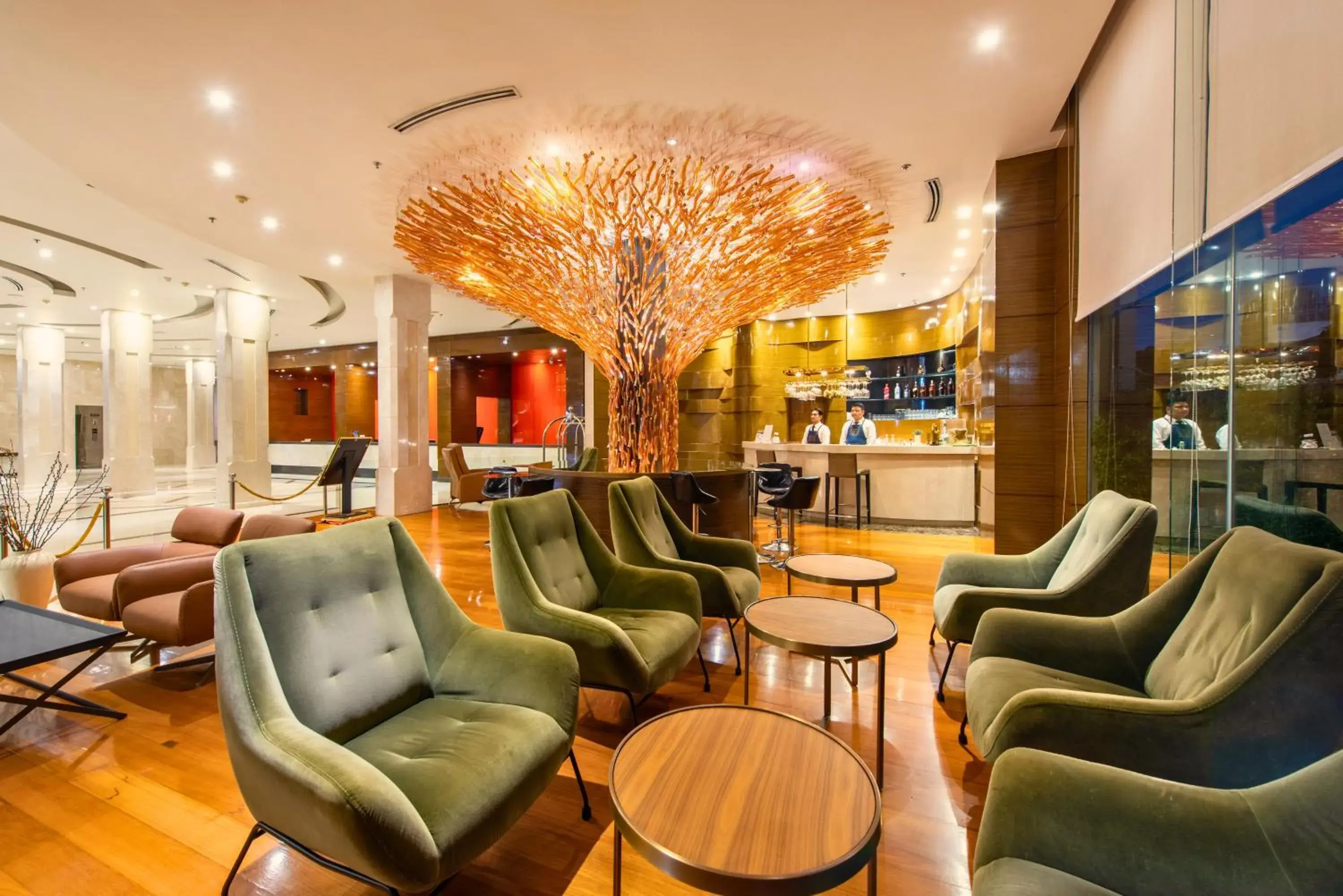 Lounge or bar in Maple Hotel Lounge or bar in Maple Hotel