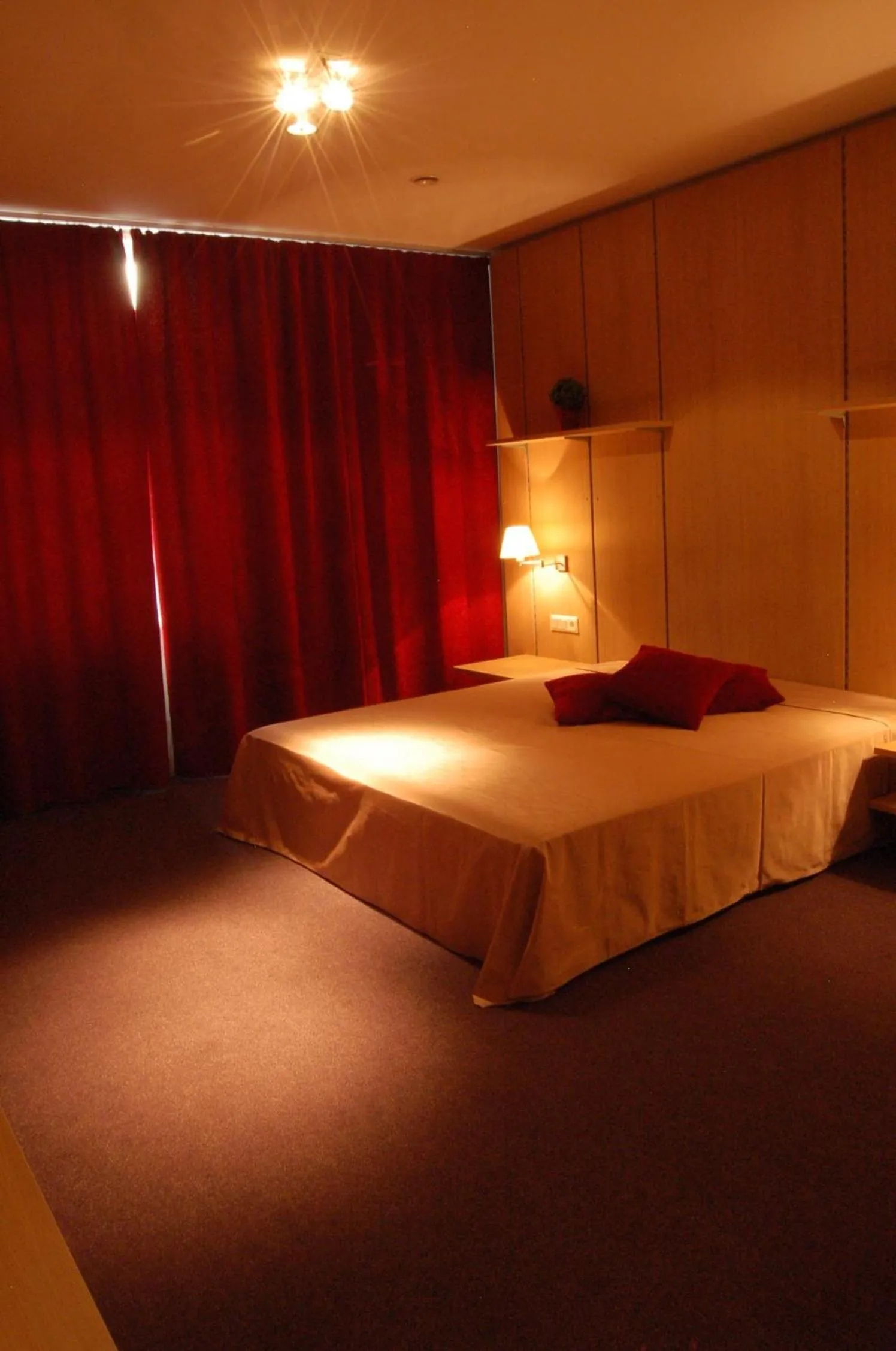 Bed in Cafe Hotel Rudzons