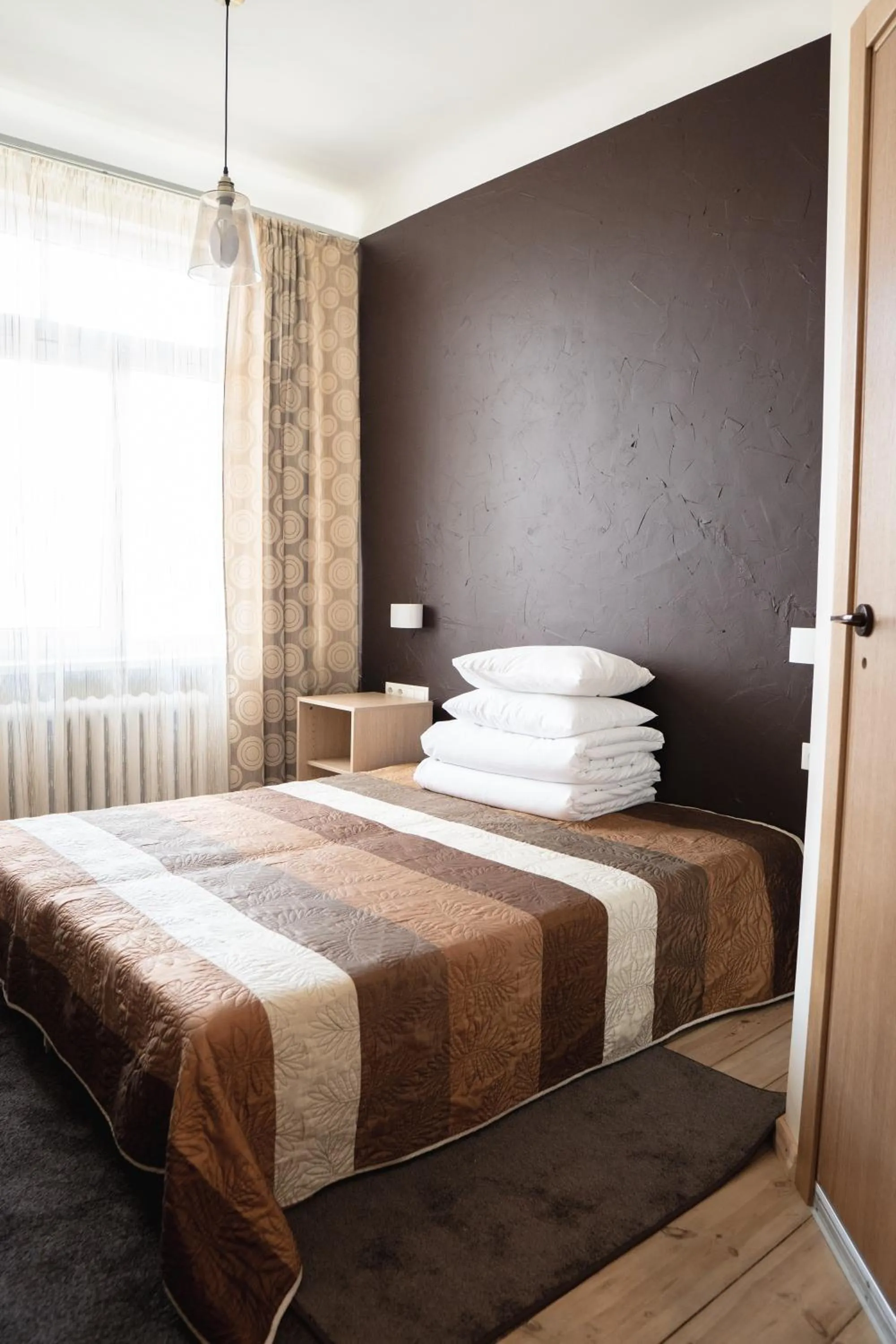 Bed in Cafe Hotel Rudzons