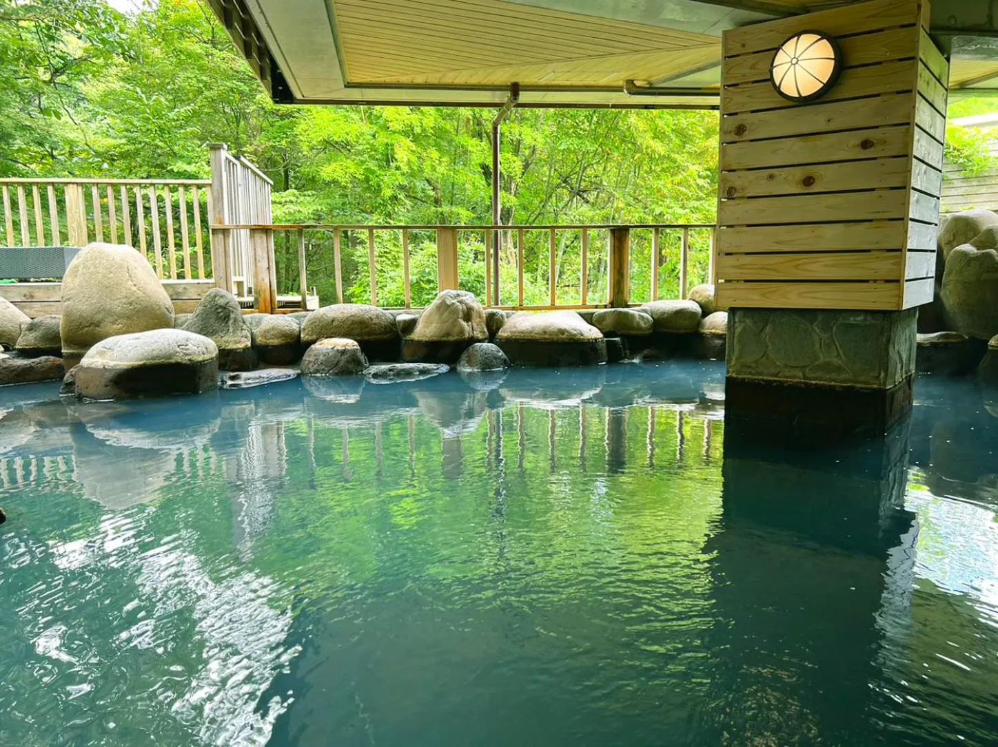 Hot Spring Bath in Hotel Floracion Nasu