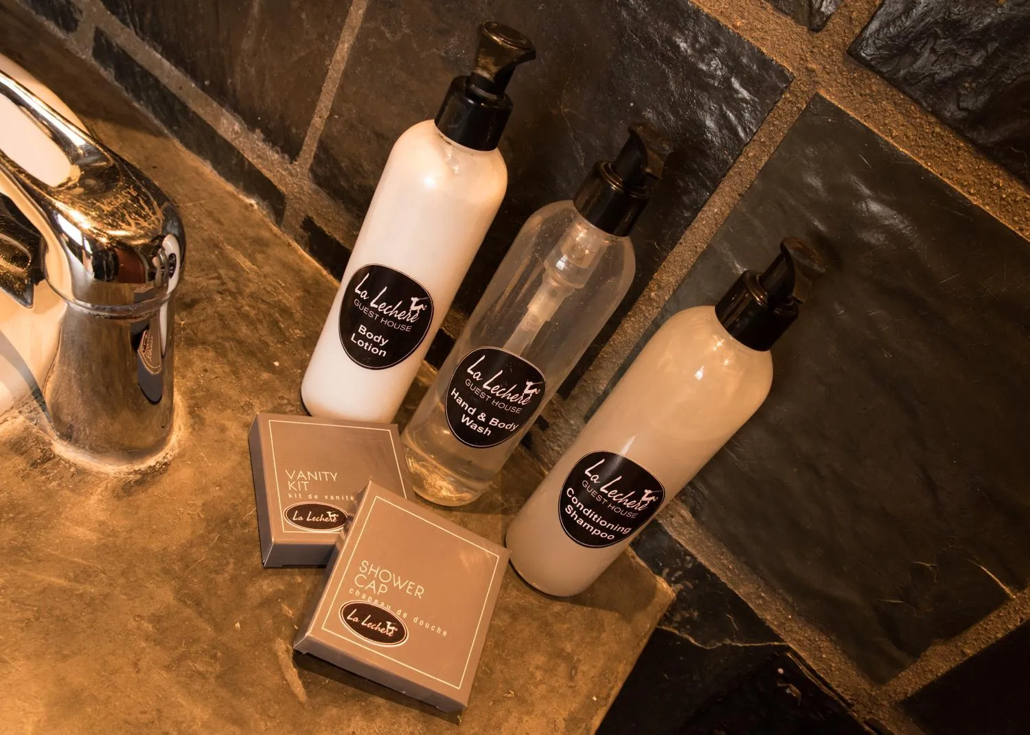 Bathroom in La Lechere Guest House