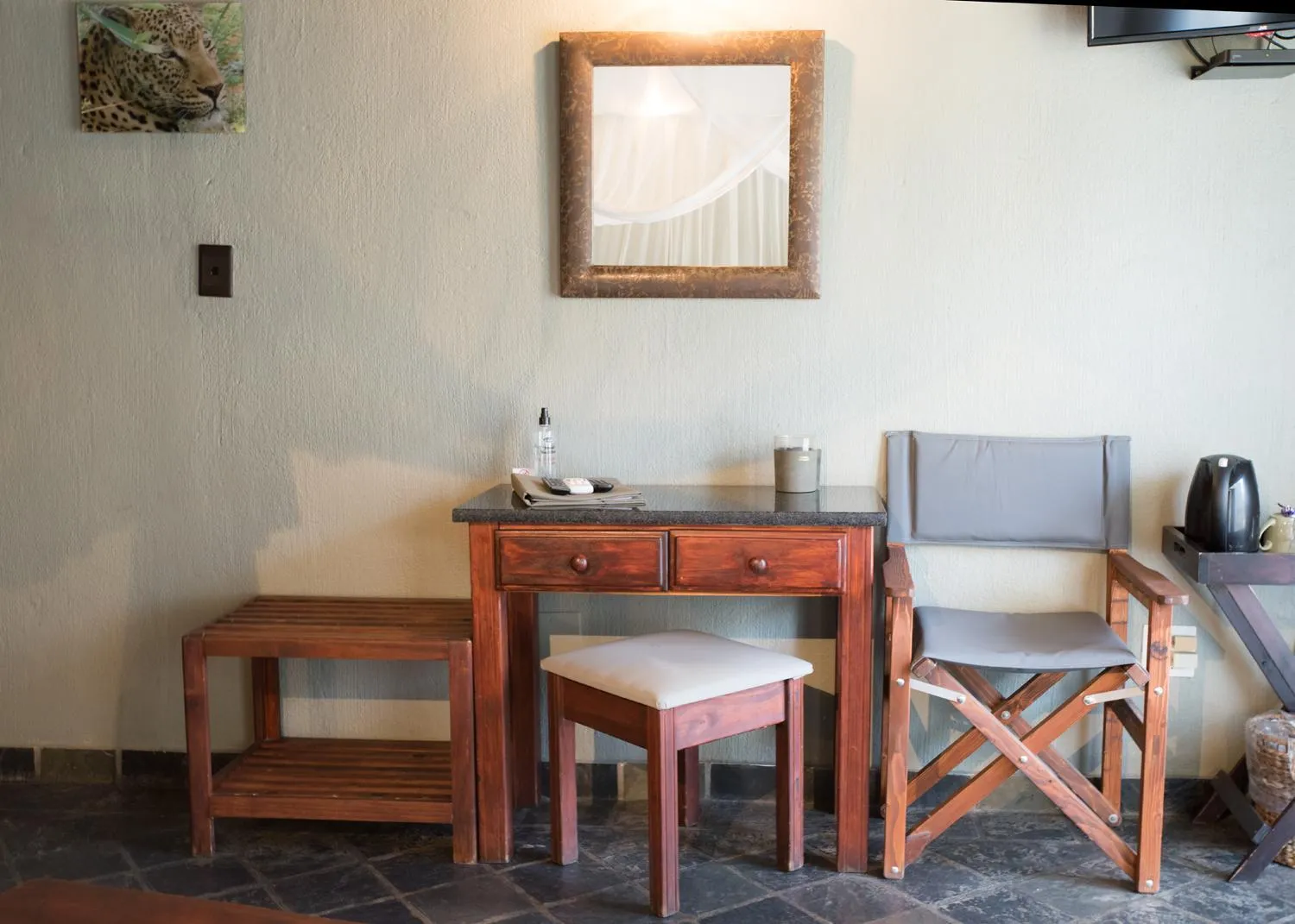 Bedroom in La Lechere Guest House