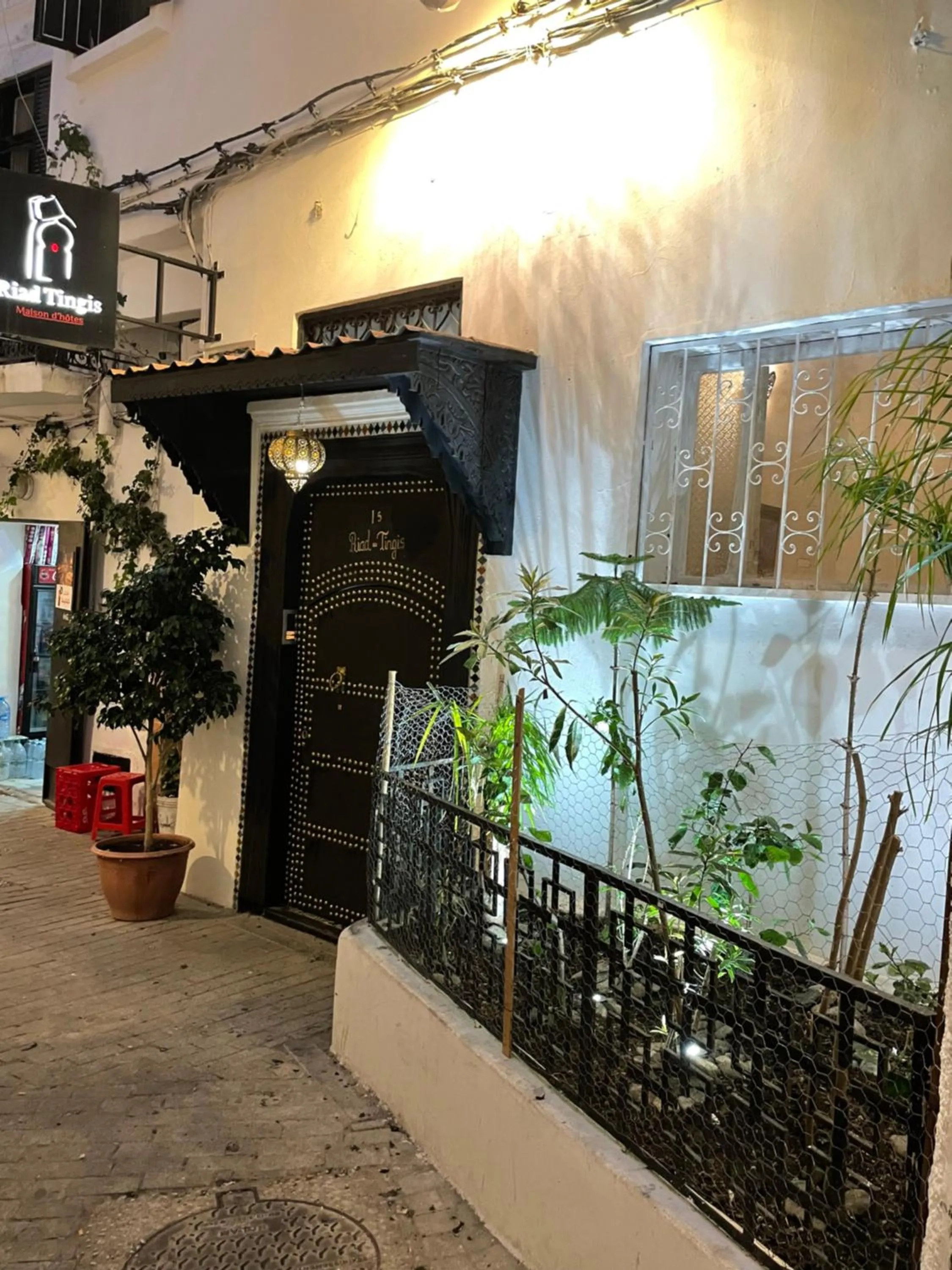 Facade/entrance in Riad Tingis