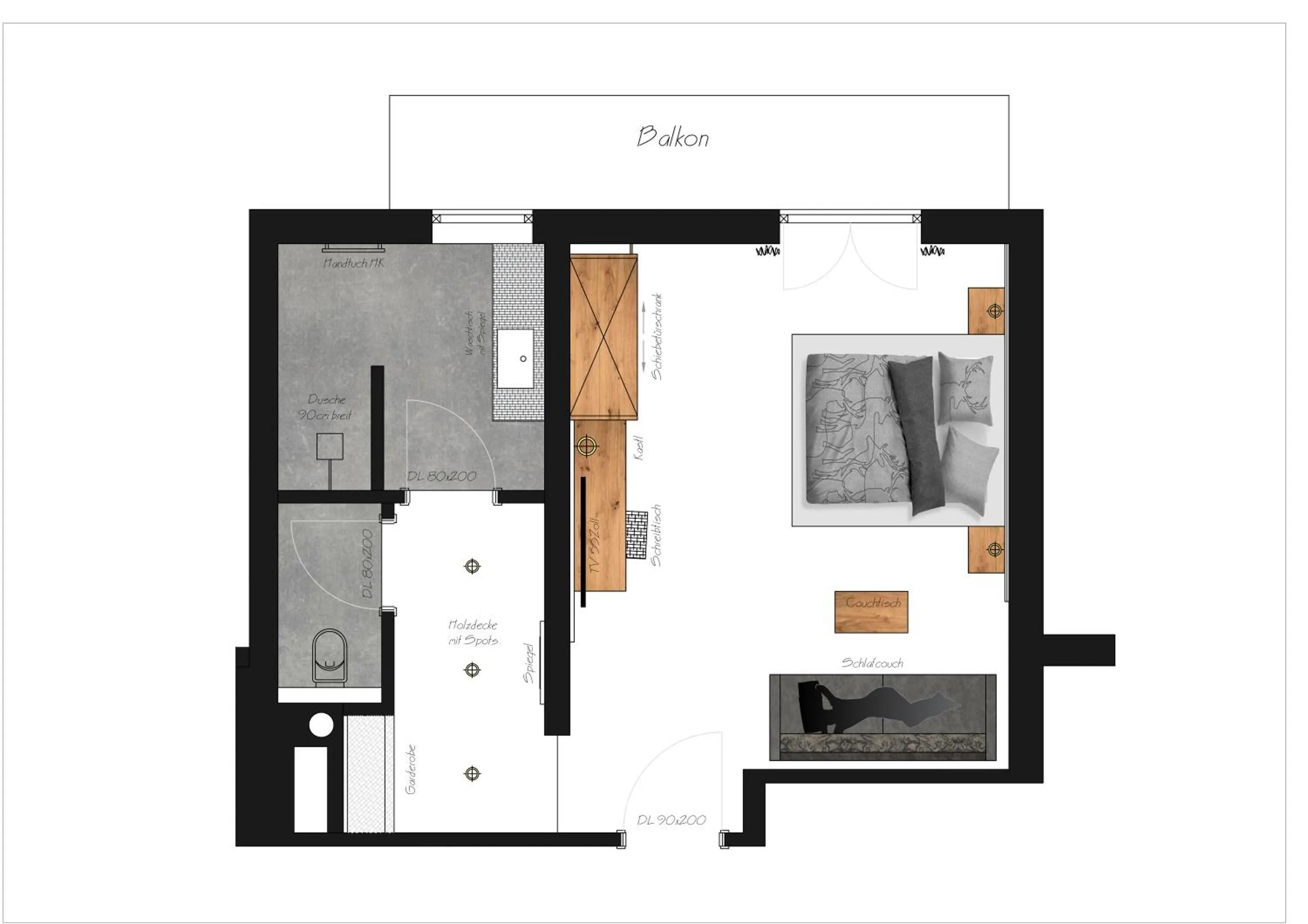 Floor plan in Hotel - Gasthof Märzenklamm