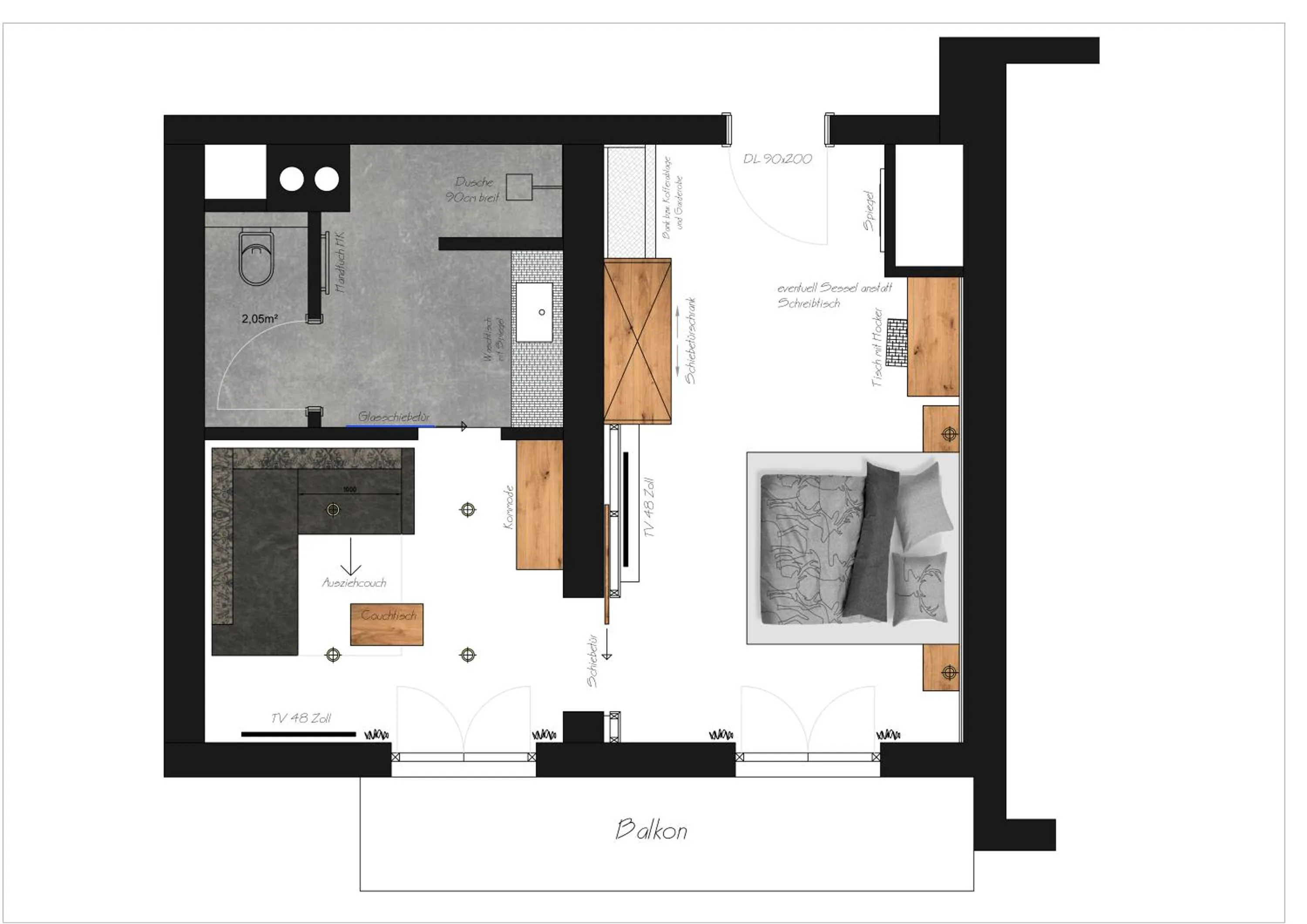 Floor plan in Hotel - Gasthof Märzenklamm