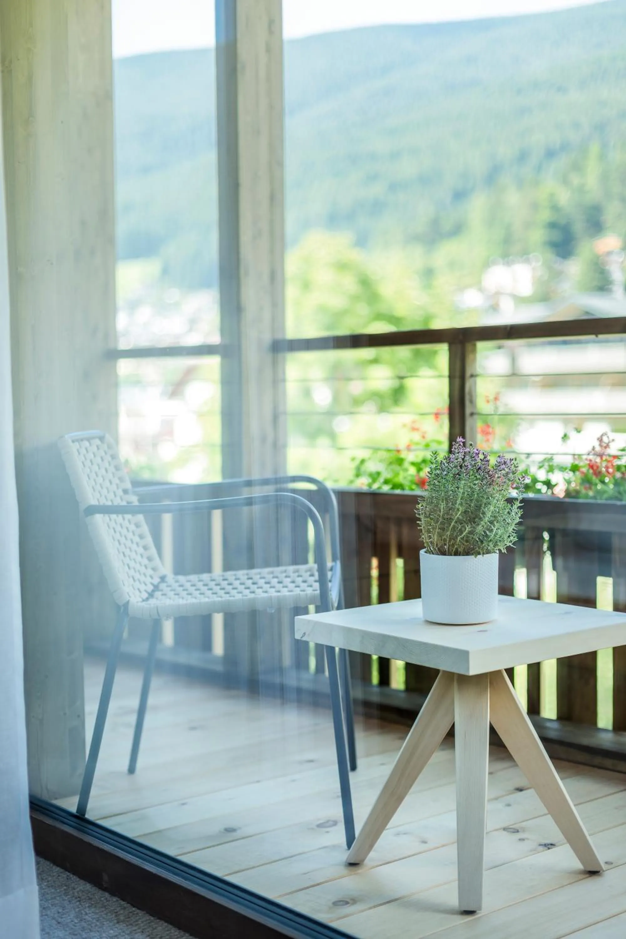 Balcony/Terrace in Pra Palmer The Green B&B