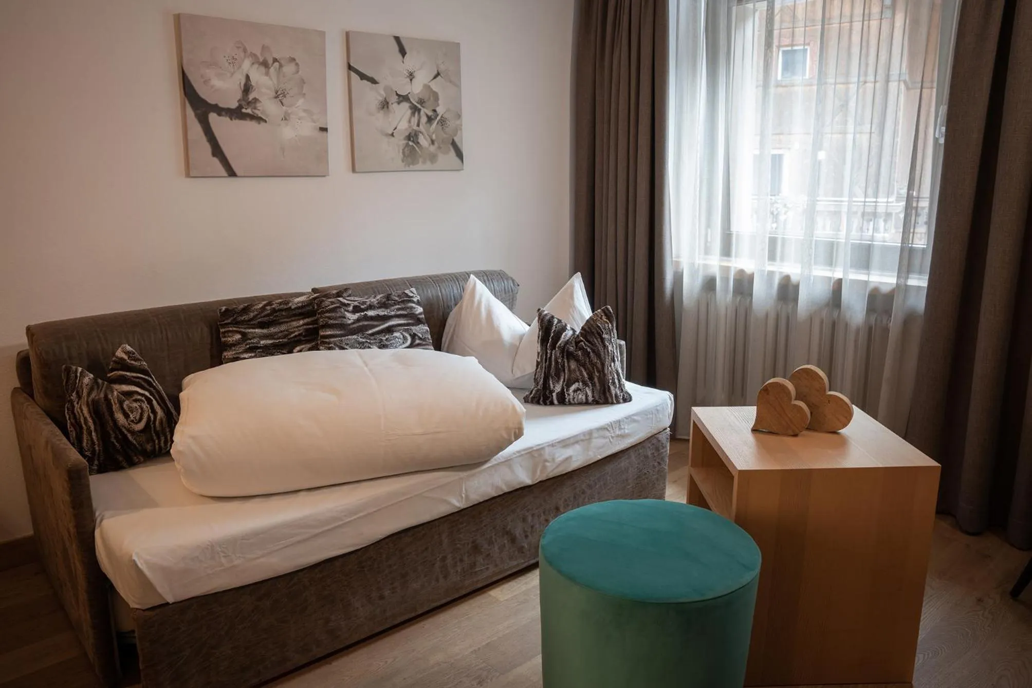 Bedroom in The Laurin Small & Charming