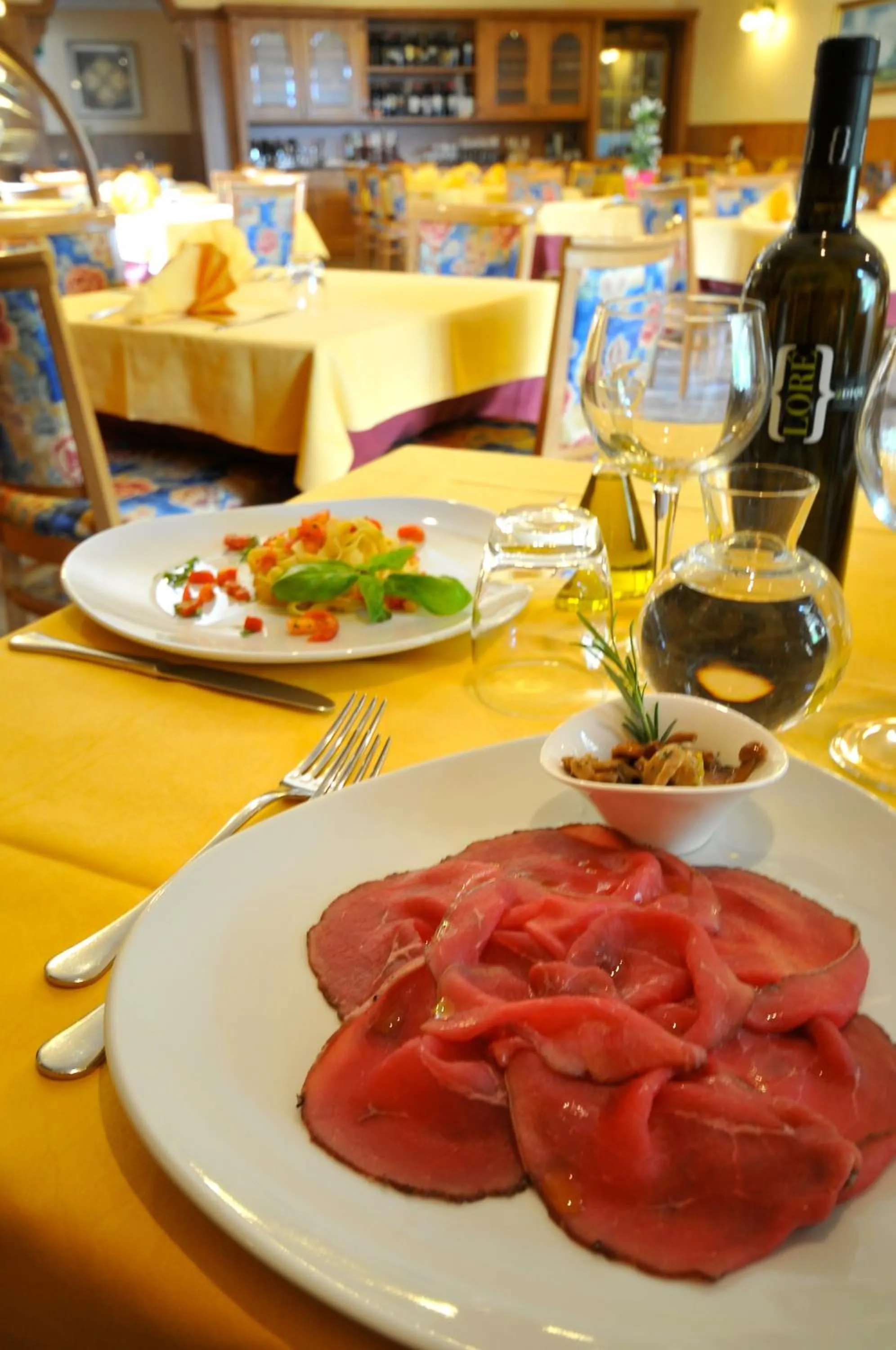 Food close-up in Hotel Antica Croce - Gardaslowemotion