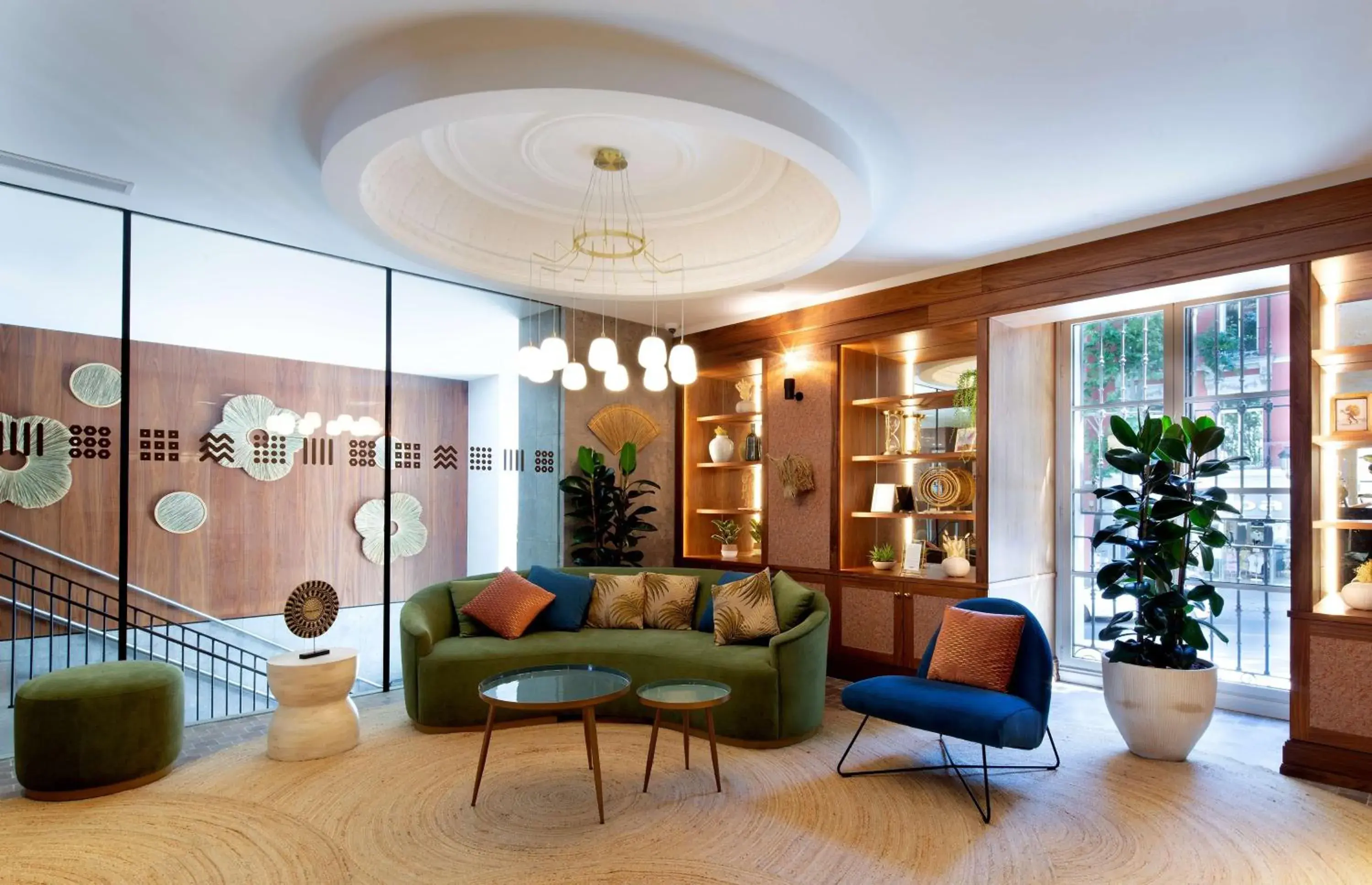 Lobby or reception in Atocha Hotel Madrid, Tapestry Collection by Hilton Lobby or reception in Atocha Hotel Madrid, Tapestry Collection by Hilton