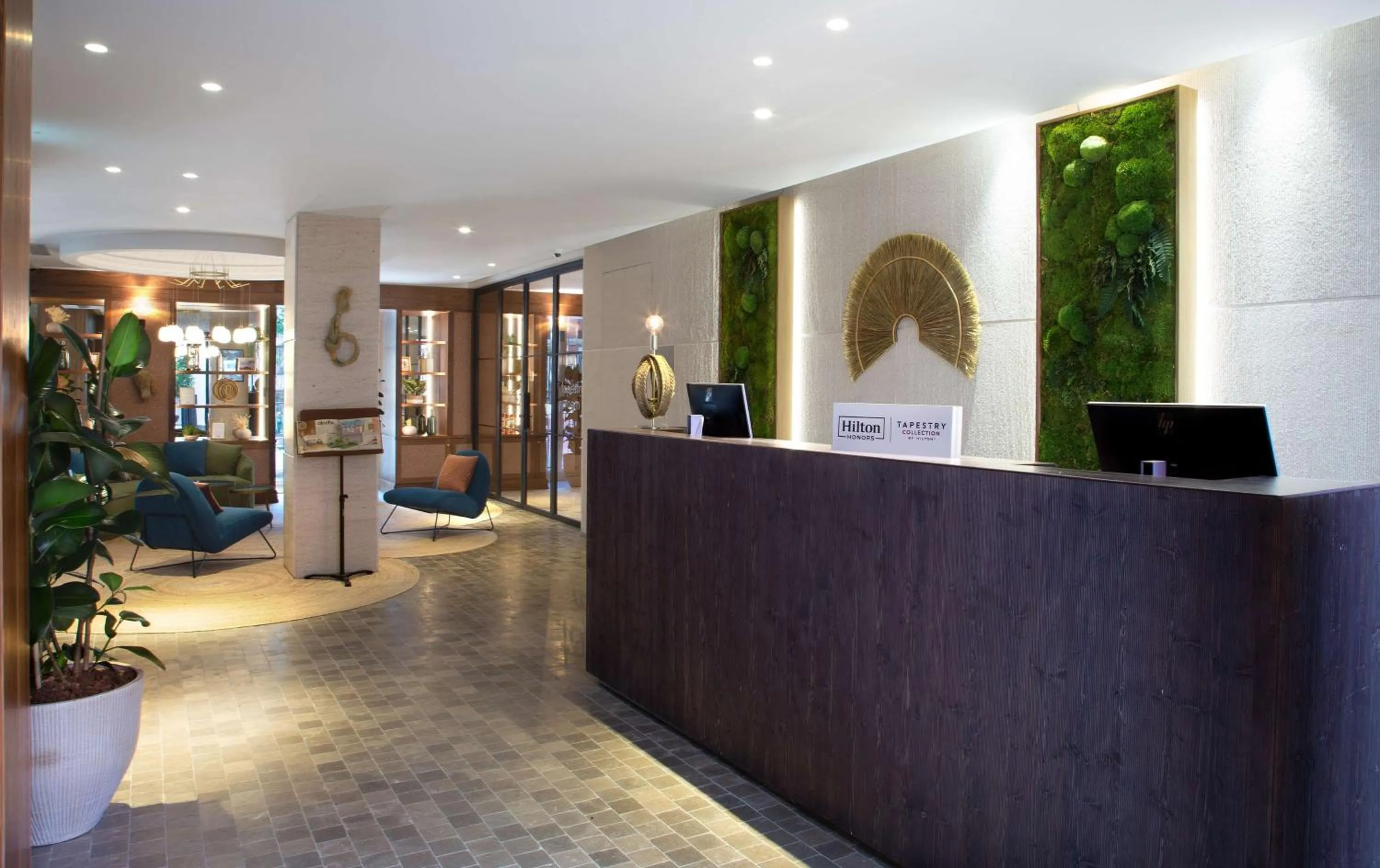 Lobby or reception in Atocha Hotel Madrid, Tapestry Collection by Hilton