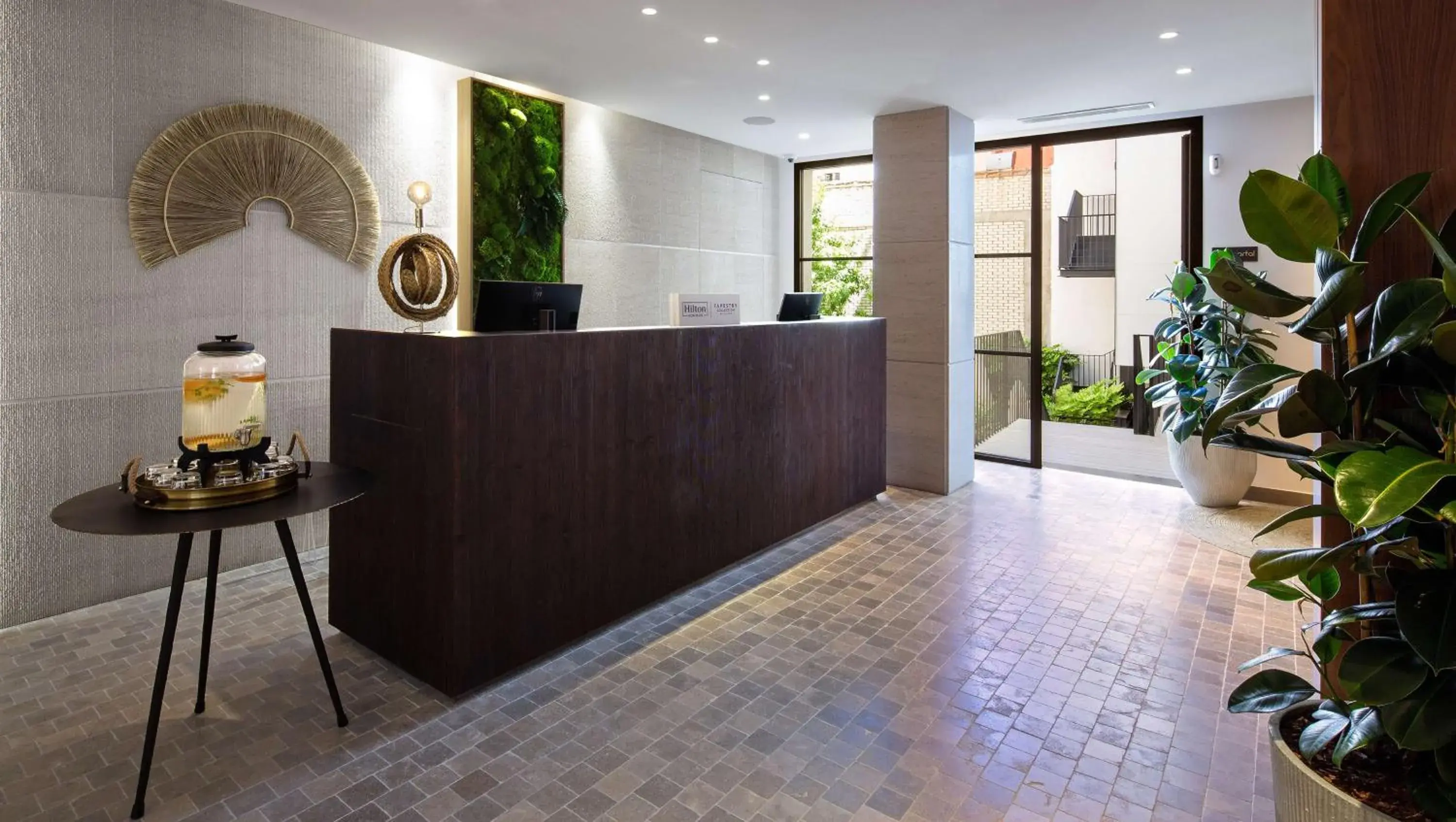 Lobby or reception in Atocha Hotel Madrid, Tapestry Collection by Hilton Lobby or reception in Atocha Hotel Madrid, Tapestry Collection by Hilton