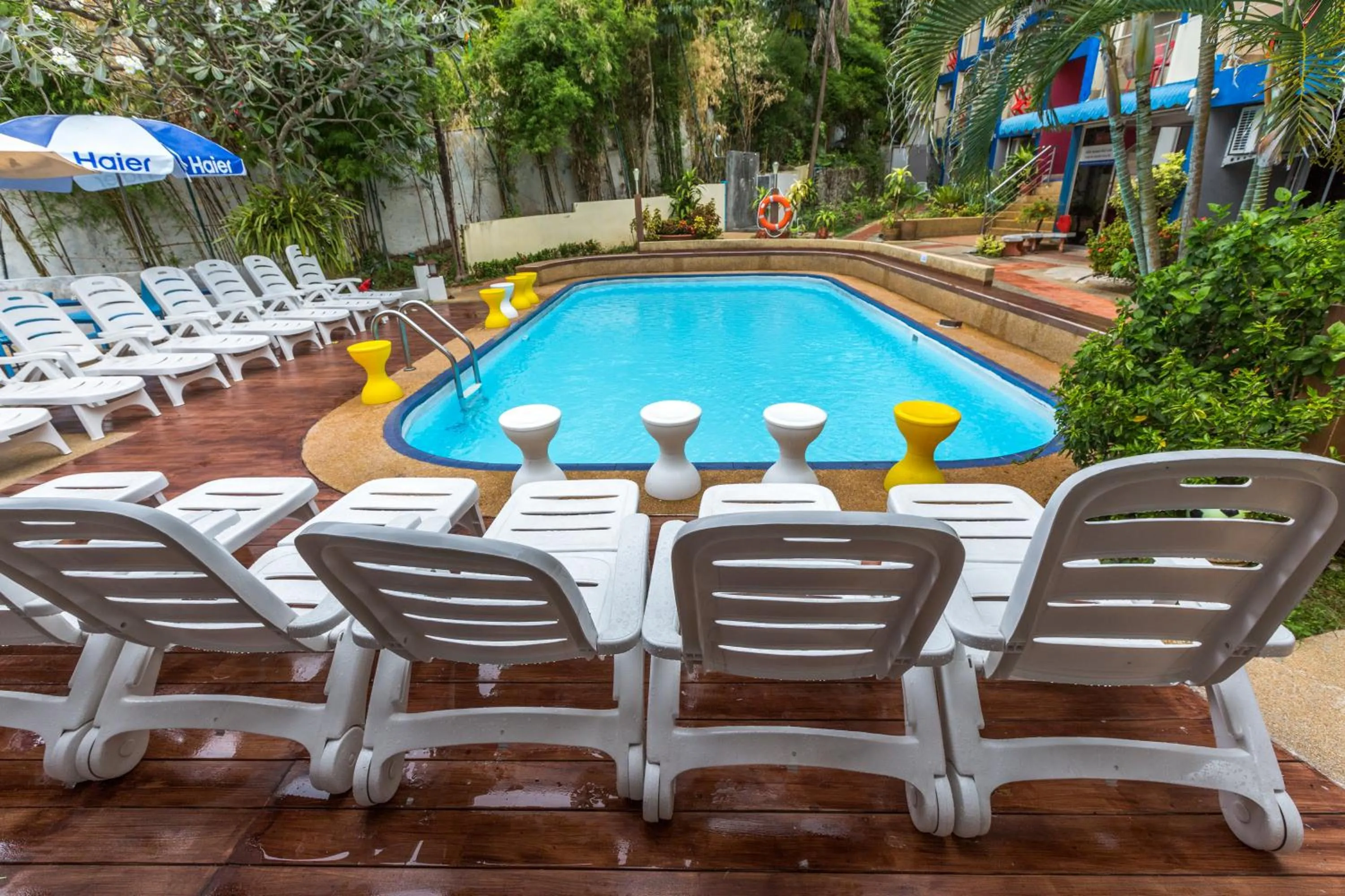 Swimming pool in PorterHouse Beach Hotel