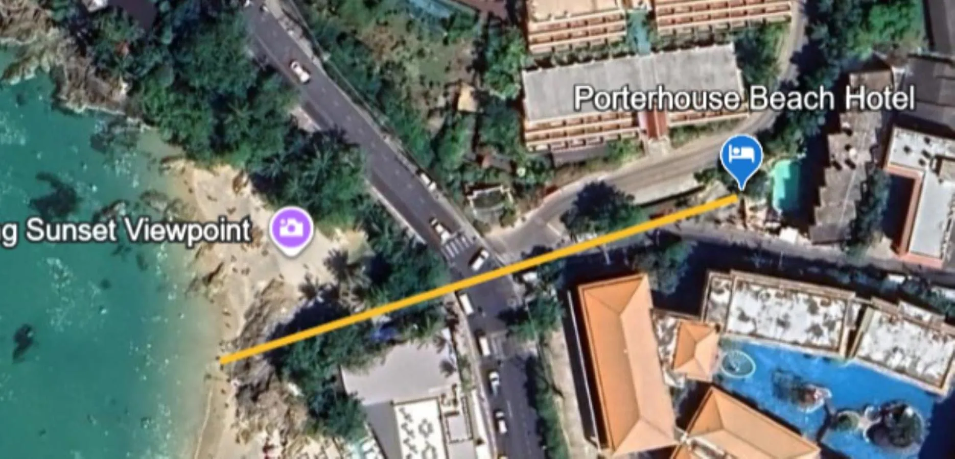 Beach in PorterHouse Beach Hotel