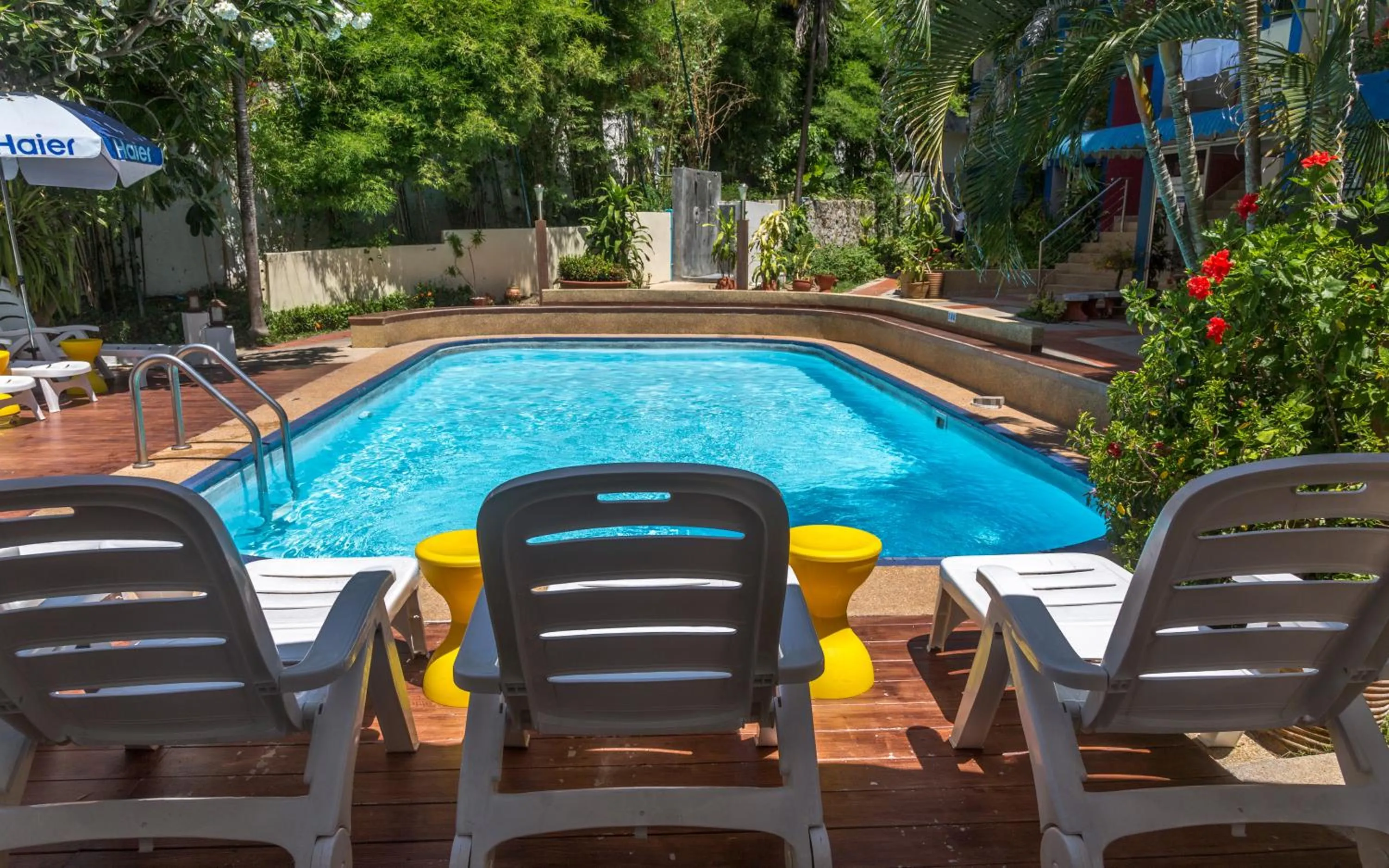 Swimming pool in PorterHouse Beach Hotel