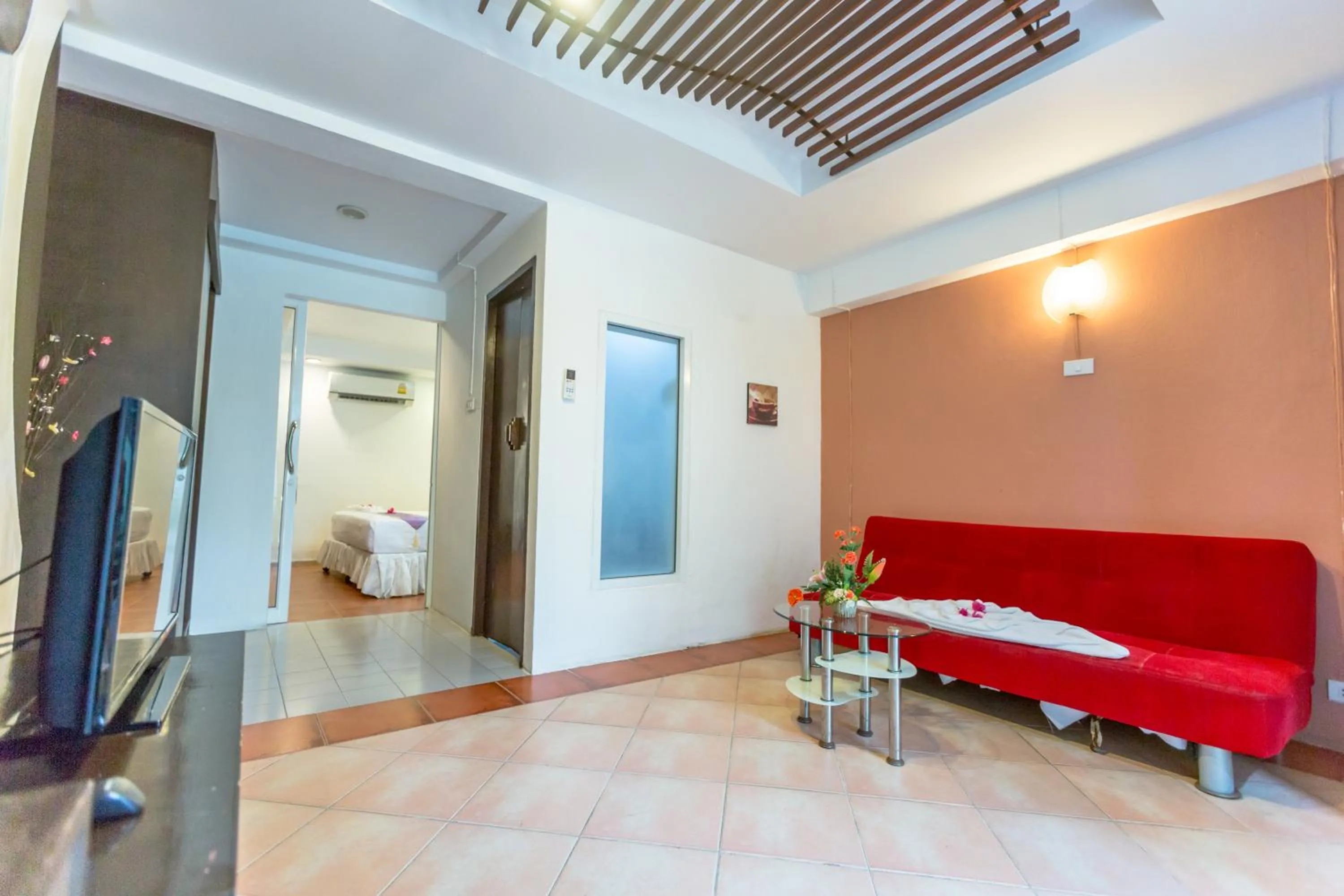 View (from property/room), Bed in PorterHouse Beach Hotel