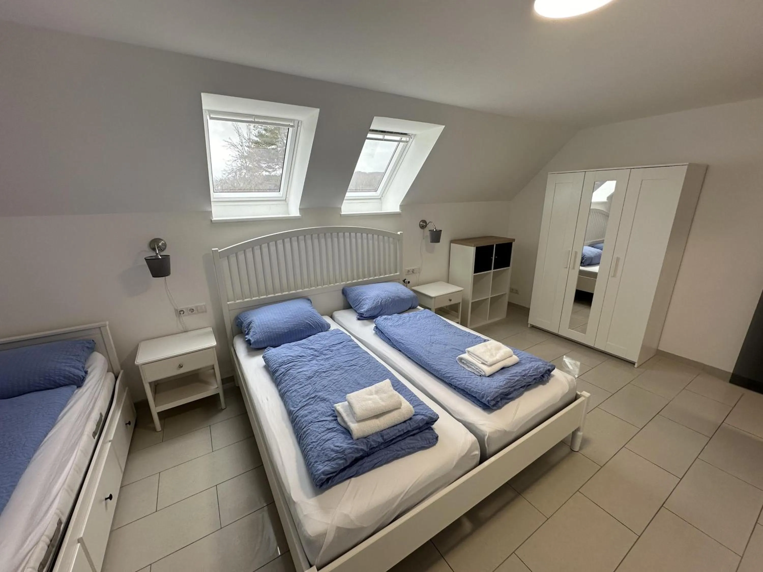 Bedroom, Bed in Appartementhaus Schleiblick