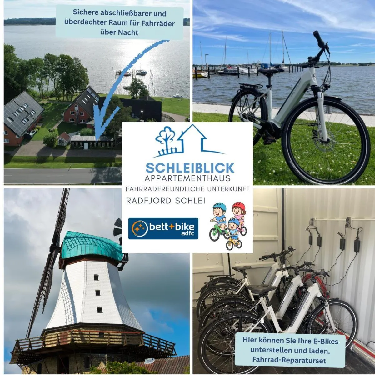 Cycling in Appartementhaus Schleiblick