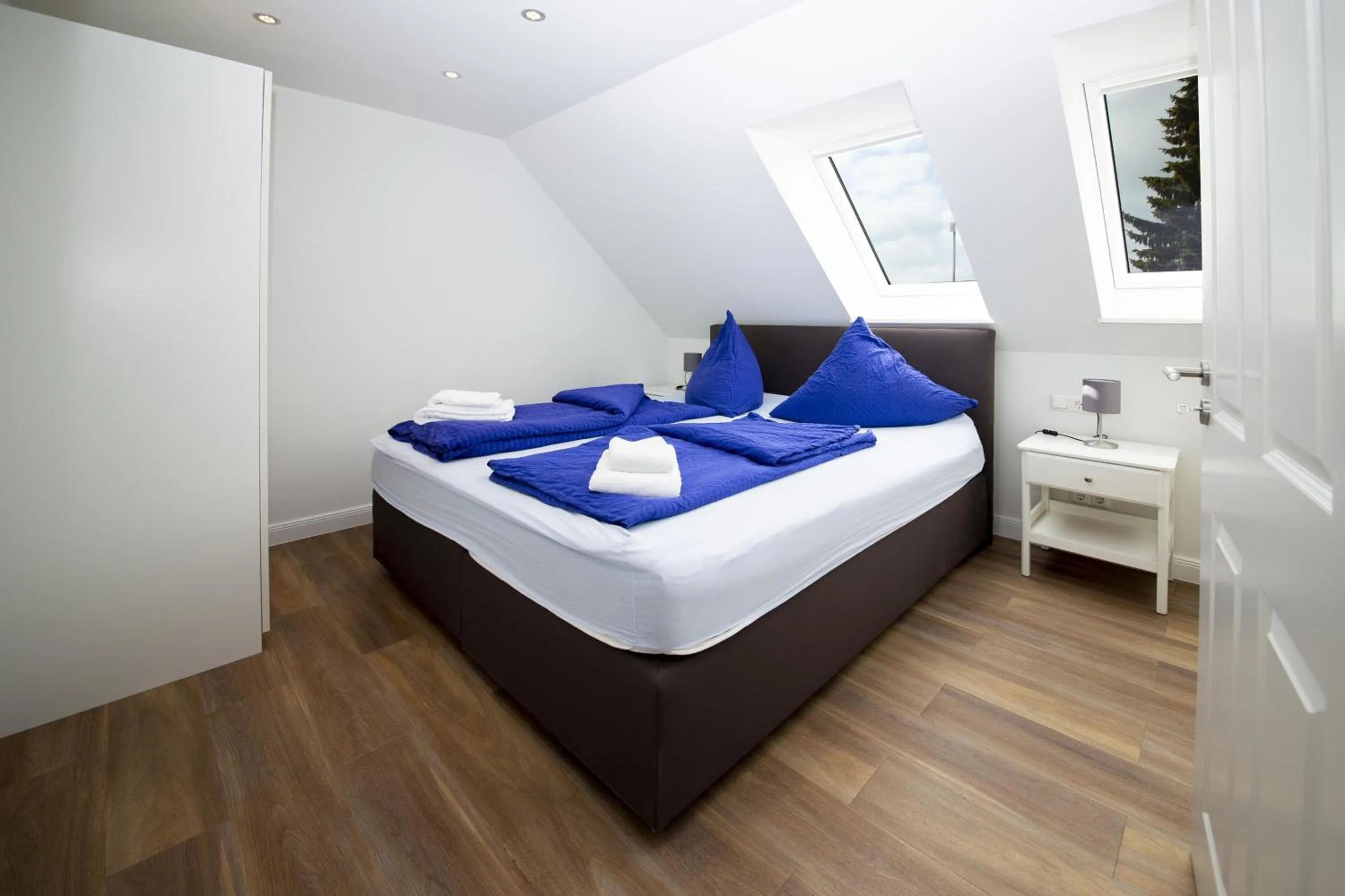 Bedroom, Bed in Appartementhaus Schleiblick