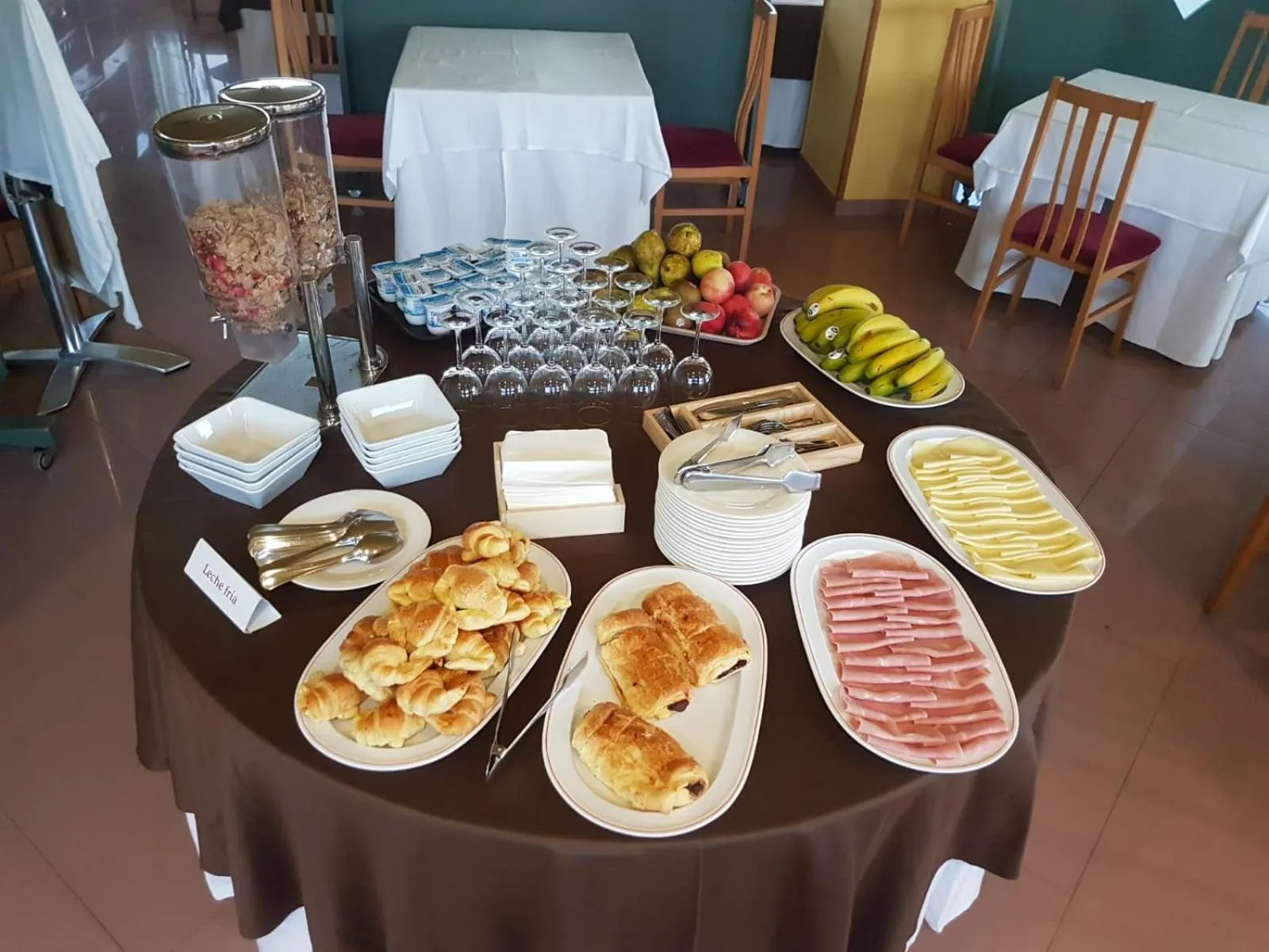 Buffet breakfast in Hotel Bello