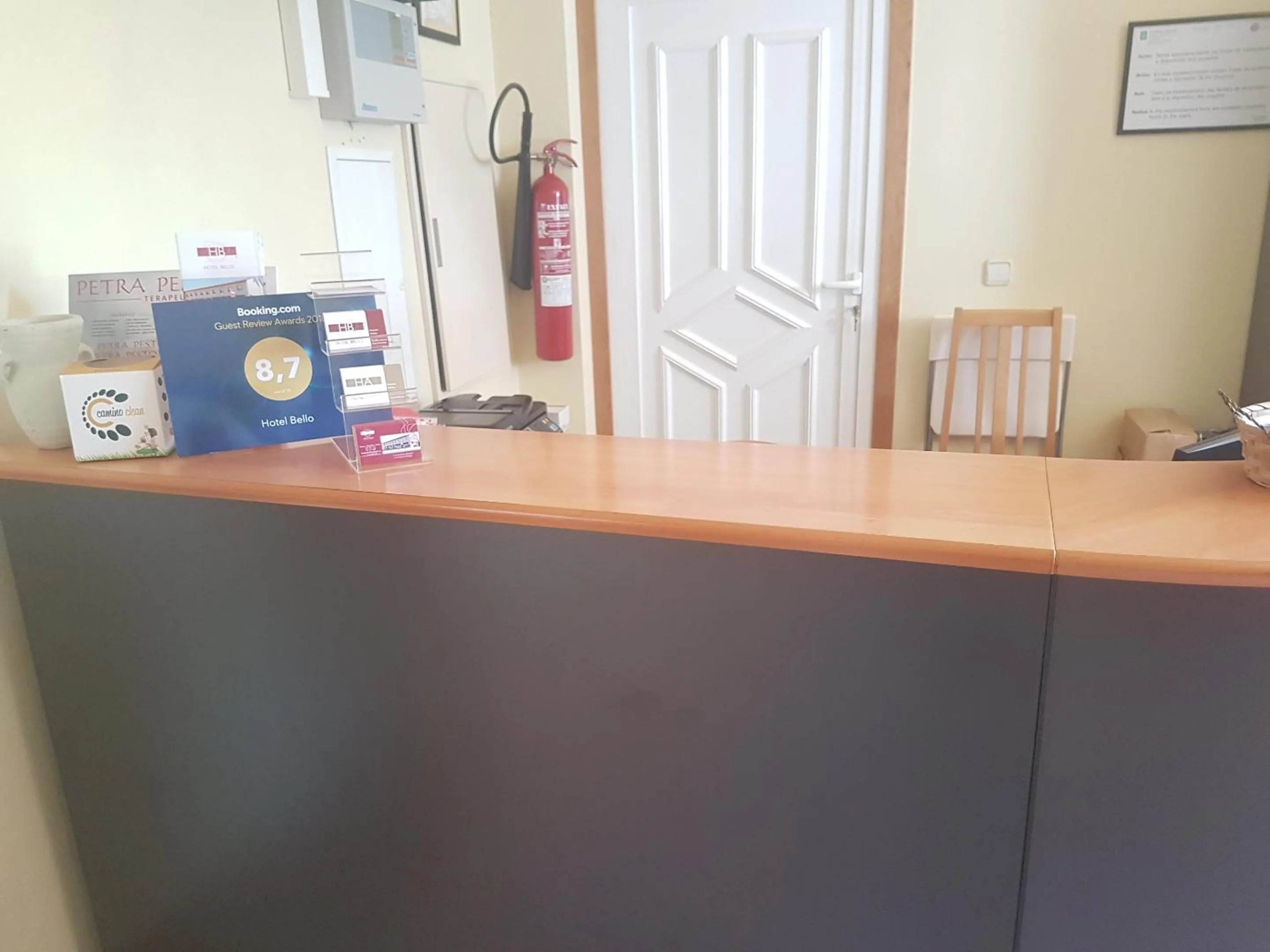 Lobby or reception in Hotel Bello