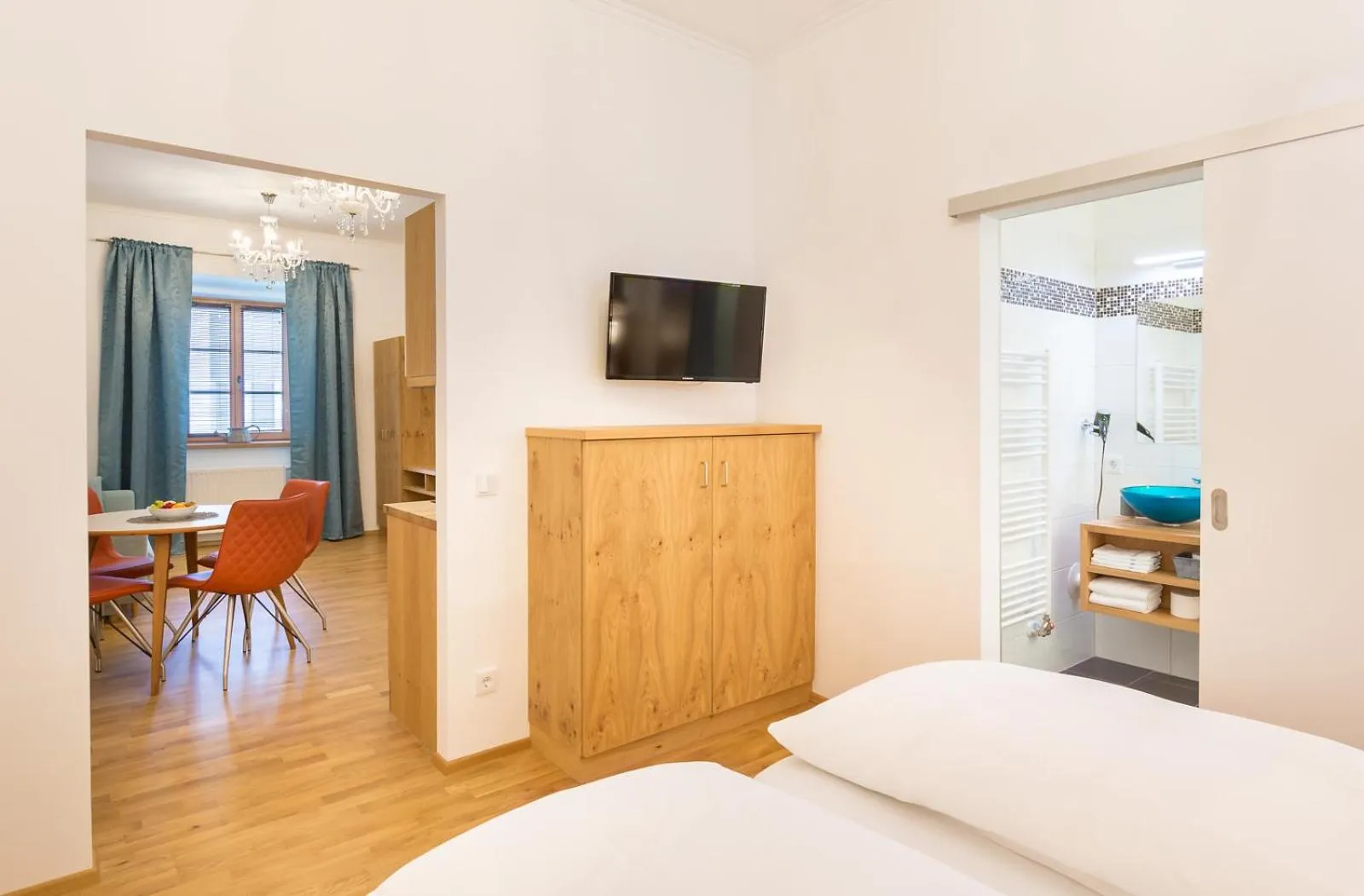 Photo of the whole room, Bed in Altes Backhaus