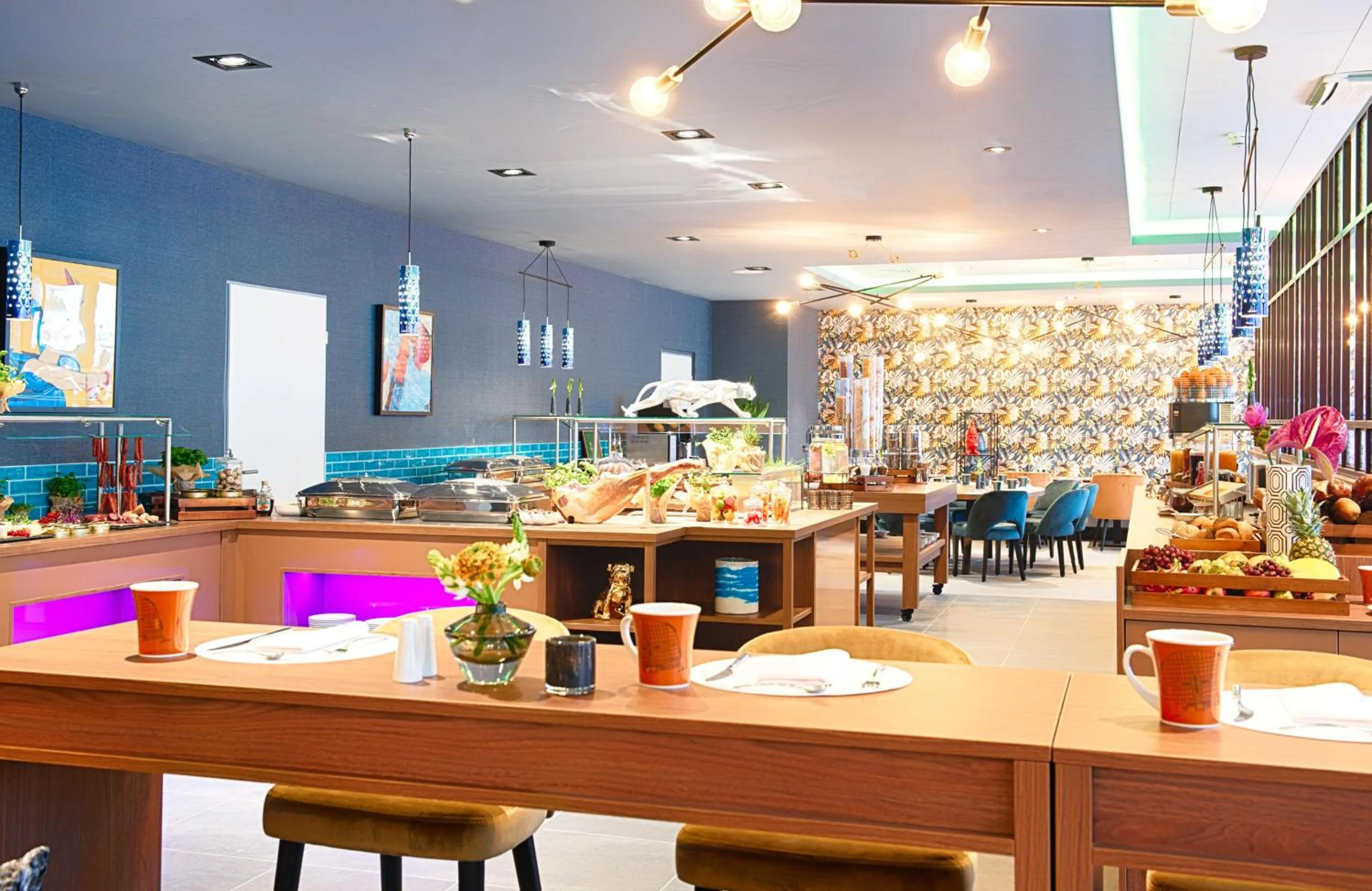 Buffet breakfast in NYX Hotel Mannheim by Leonardo Hotels