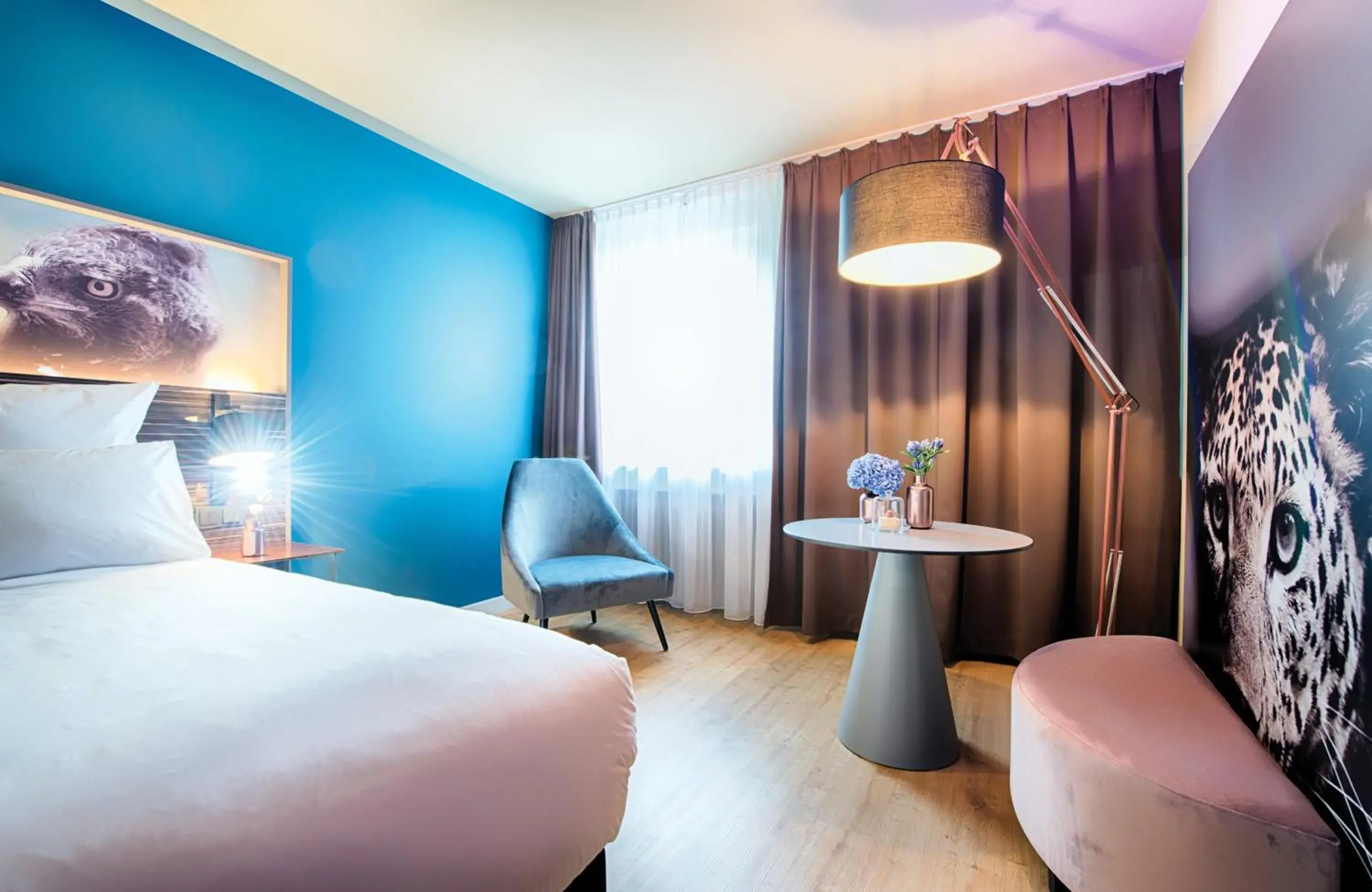 Photo of the whole room, Bed in NYX Hotel Mannheim by Leonardo Hotels Photo of the whole room, Bed in NYX Hotel Mannheim by Leonardo Hotels