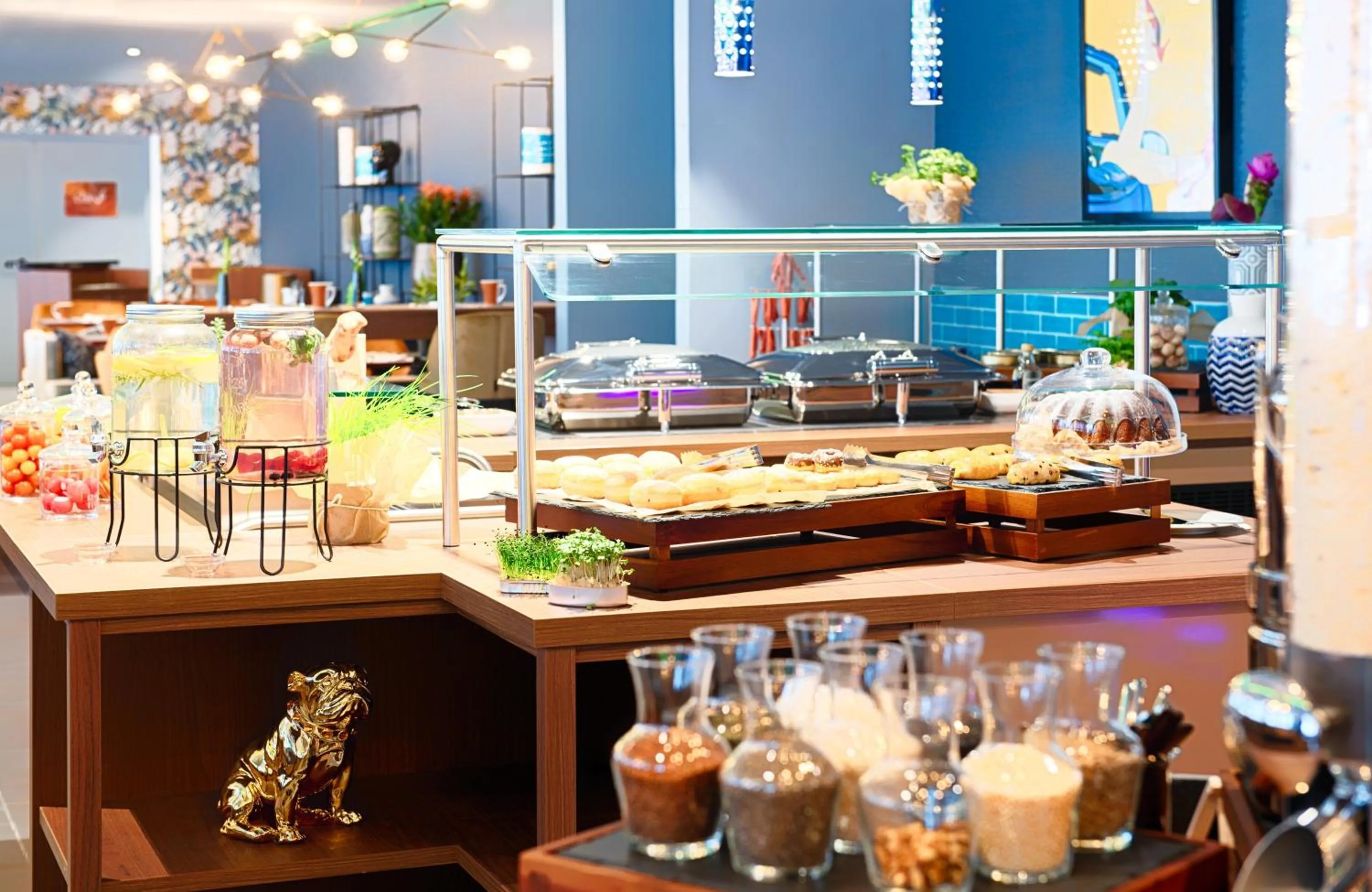 Buffet breakfast in NYX Hotel Mannheim by Leonardo Hotels