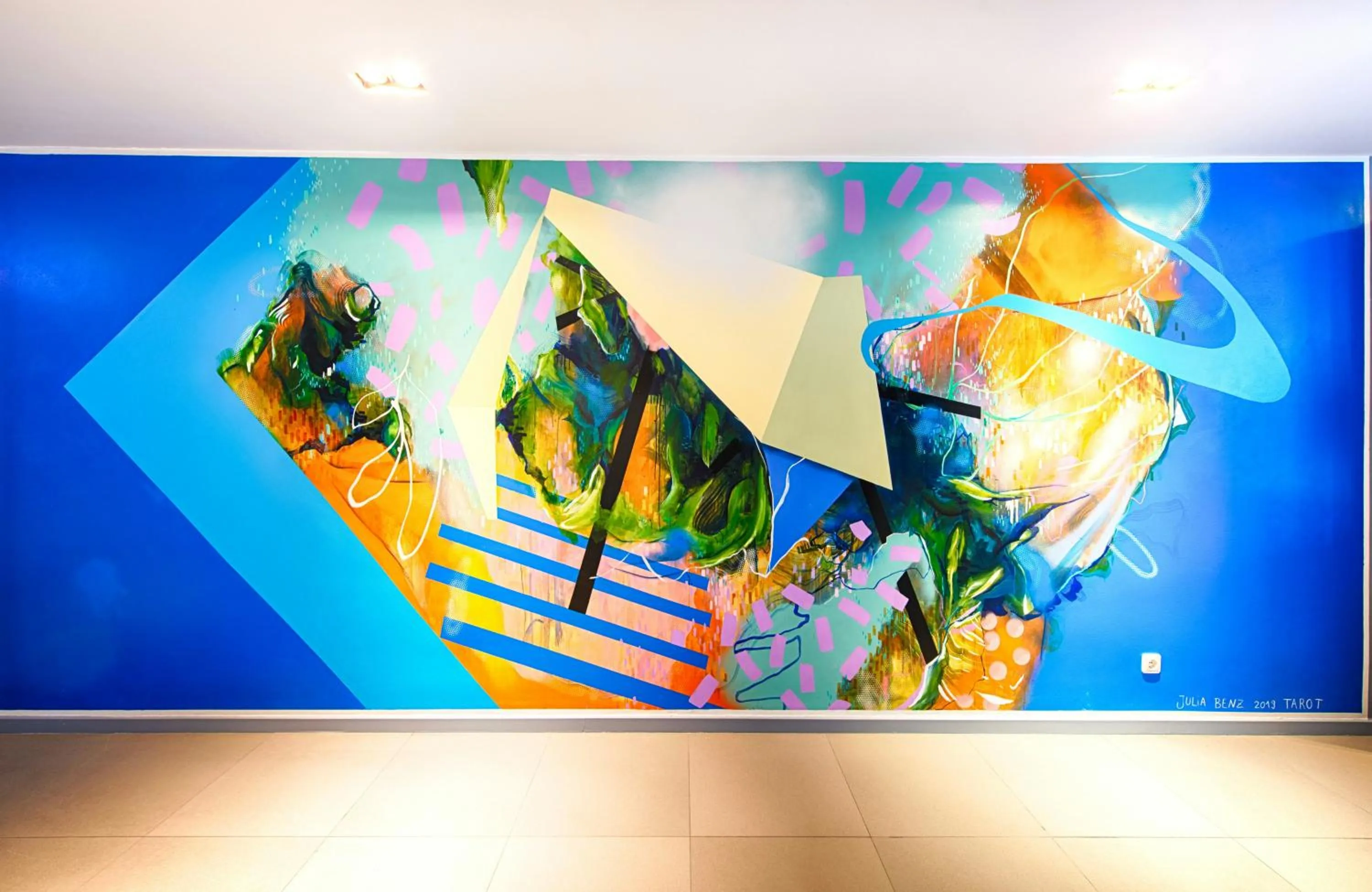 Decorative detail in NYX Hotel Mannheim by Leonardo Hotels