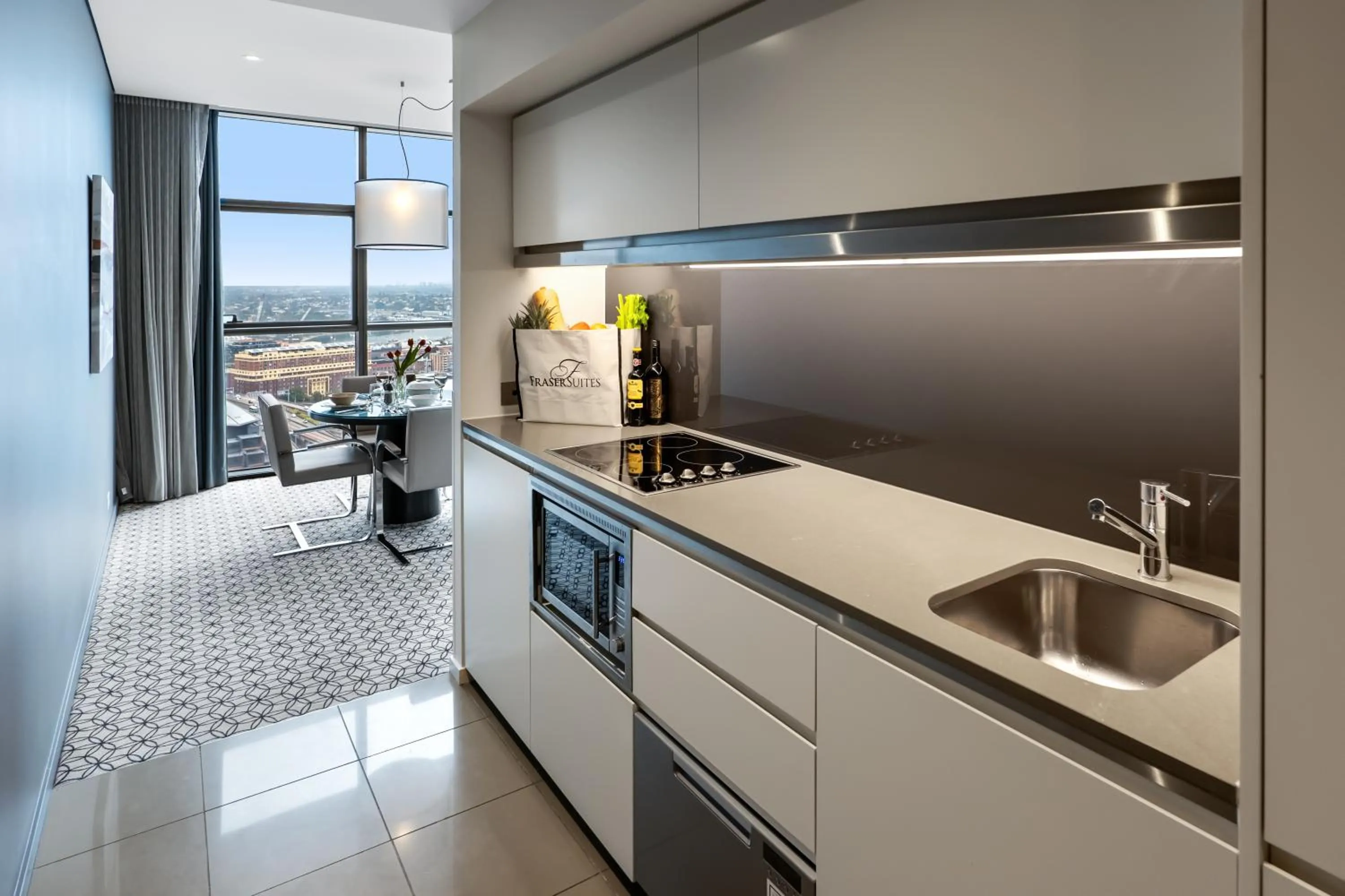 Kitchen or kitchenette in Fraser Suites Sydney