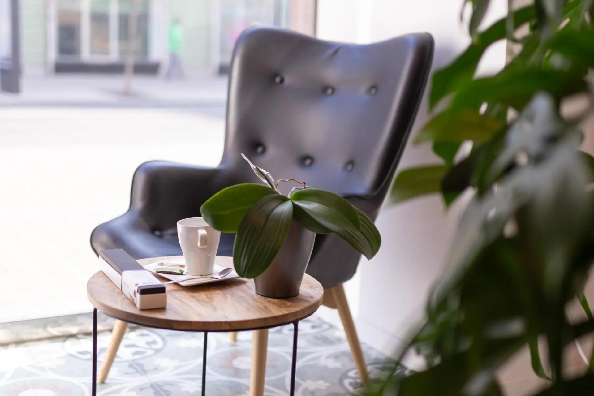 Seating area in Center Ljubljana