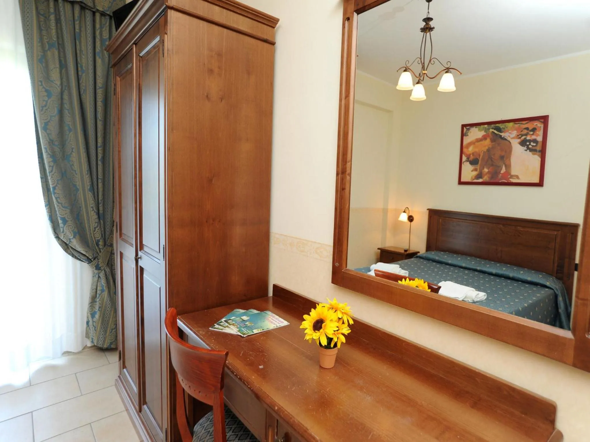 Decorative detail in Hotel Il Melograno