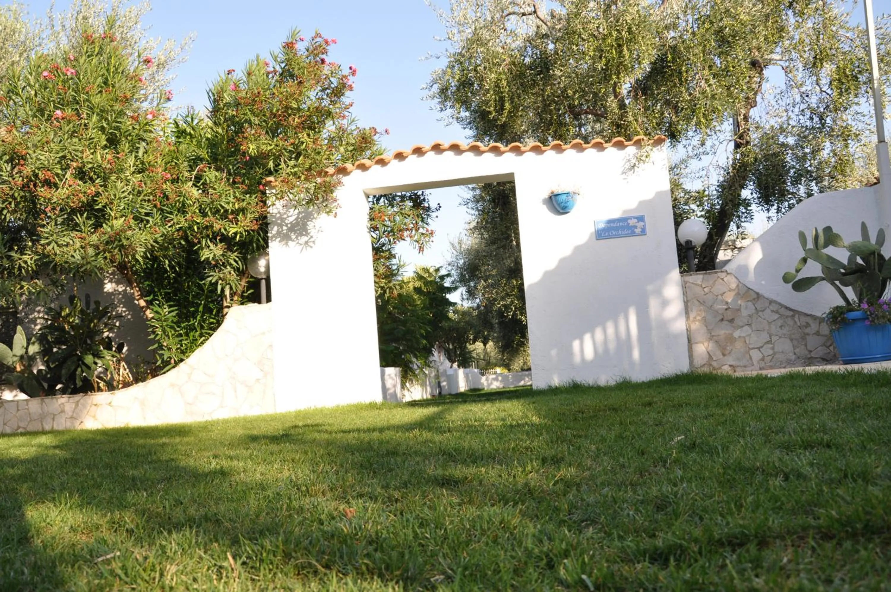 Decorative detail in Hotel Il Melograno