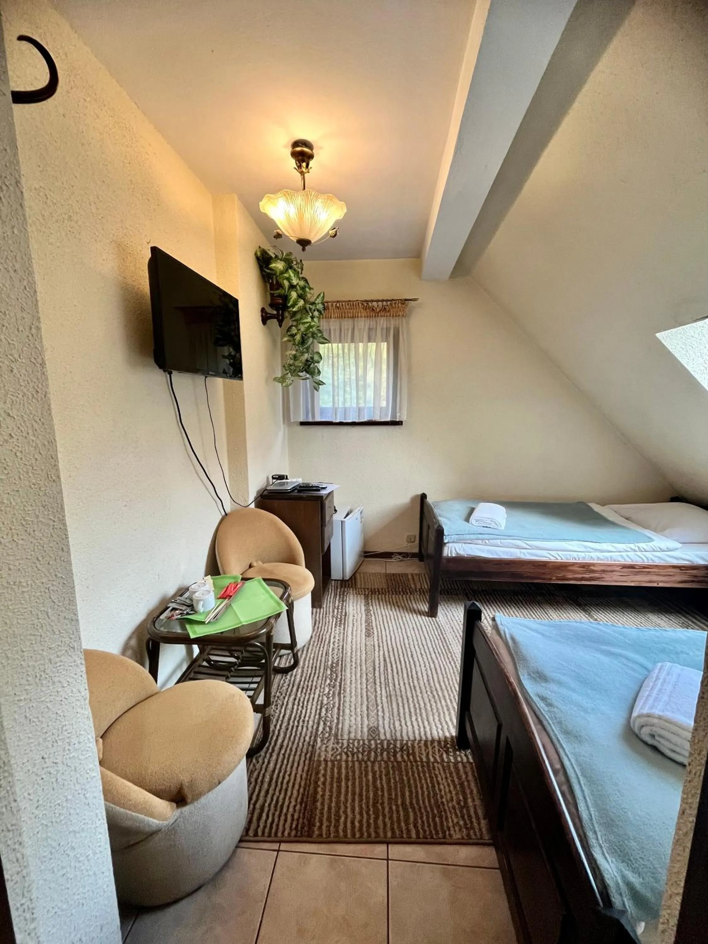 Bed in Zajazd Cicha Woda