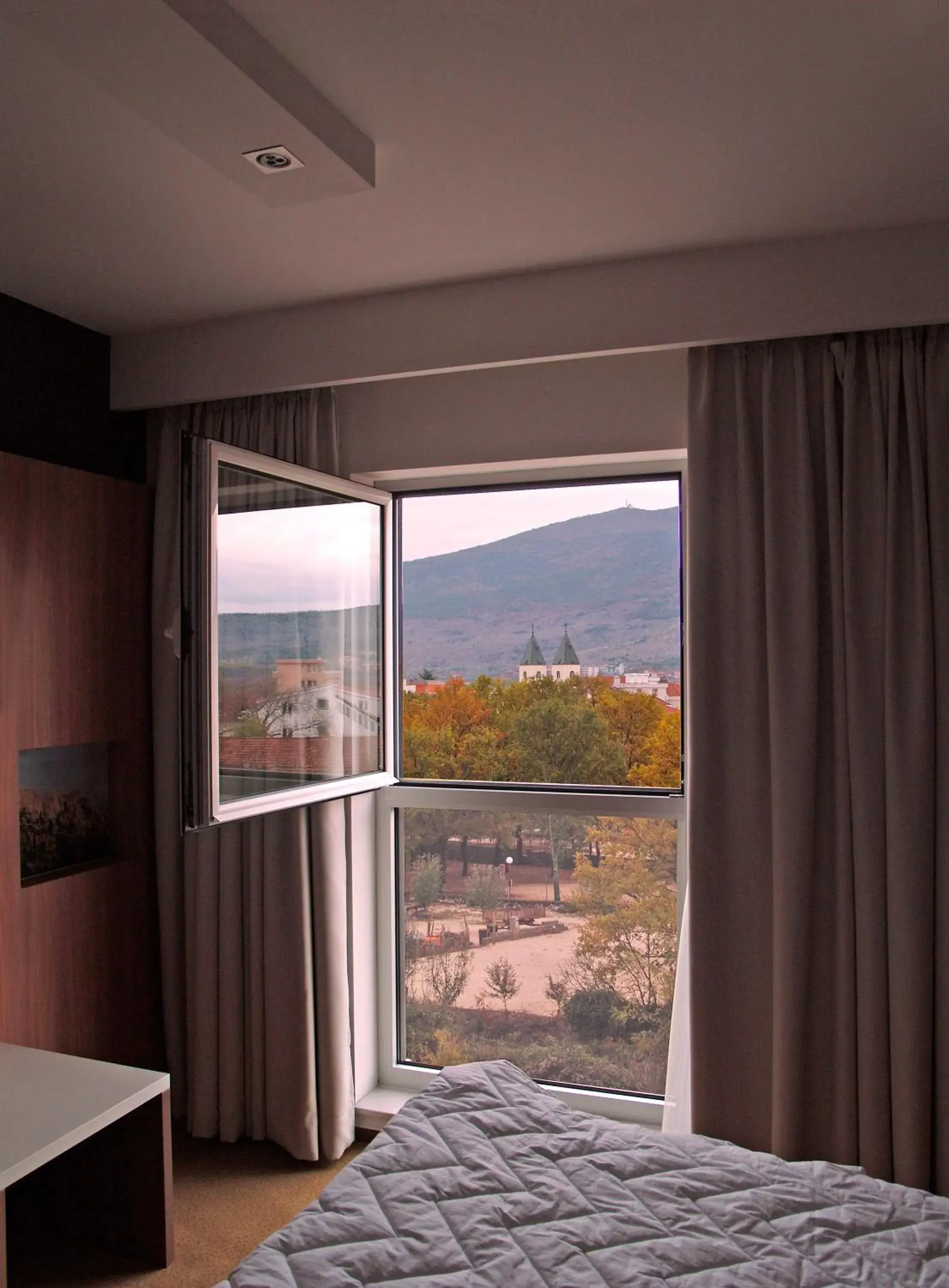 Inner courtyard view, Bed in Hotel Herceg Inner courtyard view, Bed in Hotel Herceg